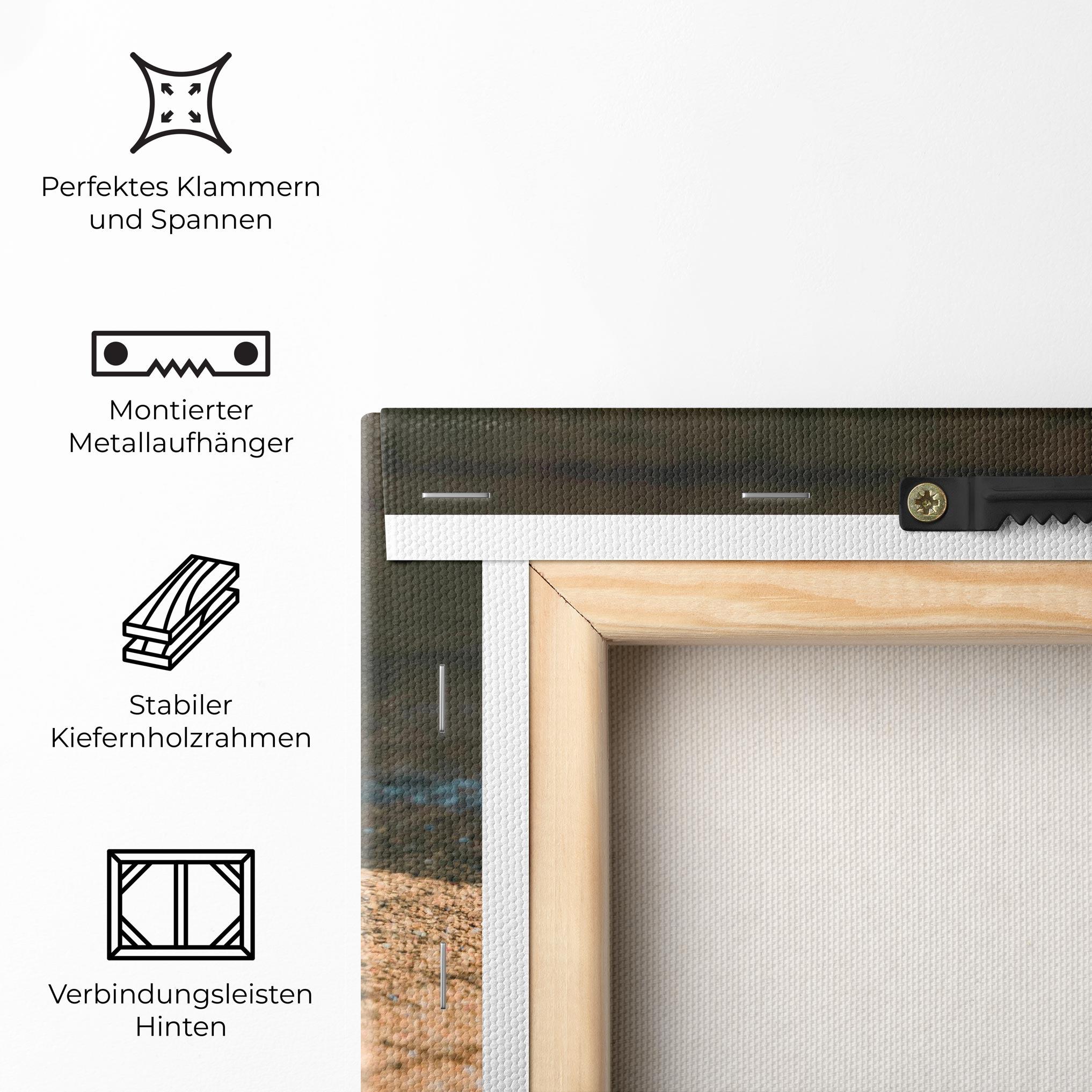 Leinwandbild Baseball Balls mockup 5