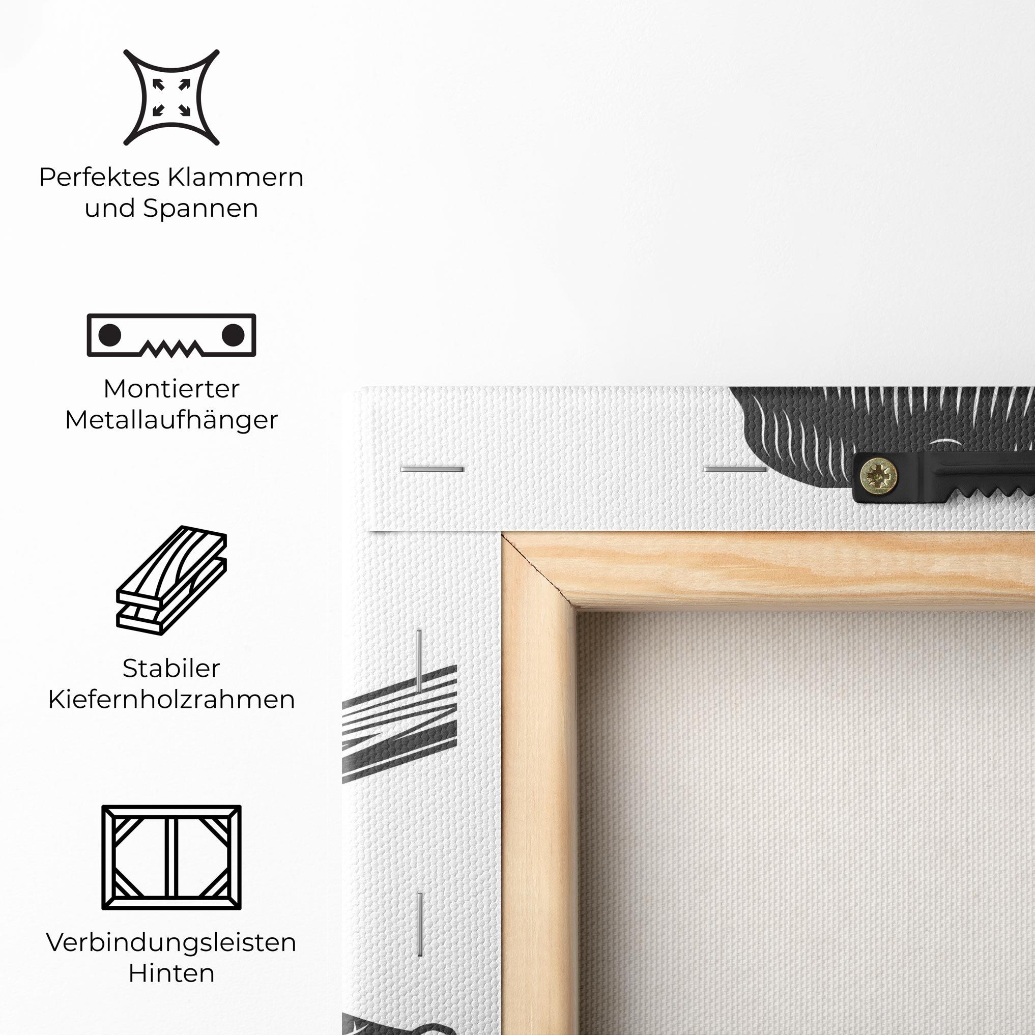 Leinwandbild Baseball Gorilla mockup 5