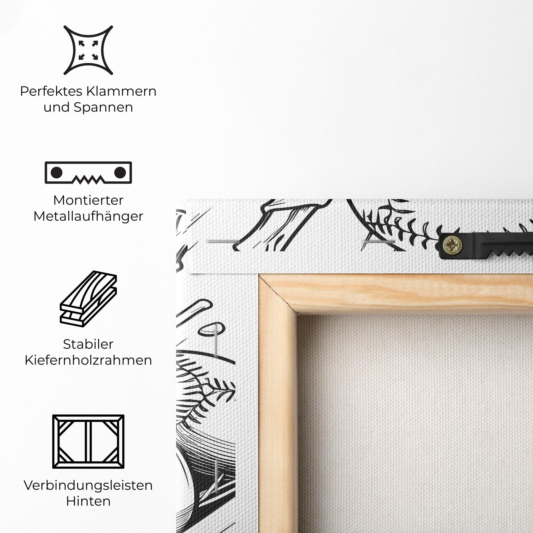 Leinwandbild Big Baseball Ball mockup 5