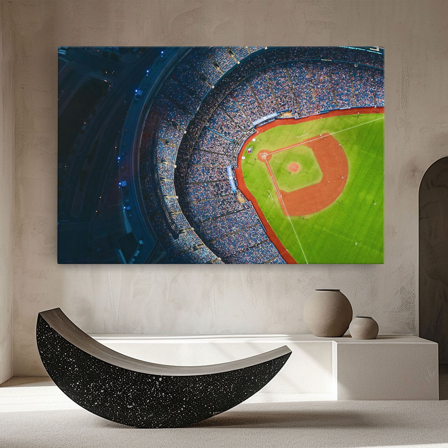 Green Baseball Field mockup 8