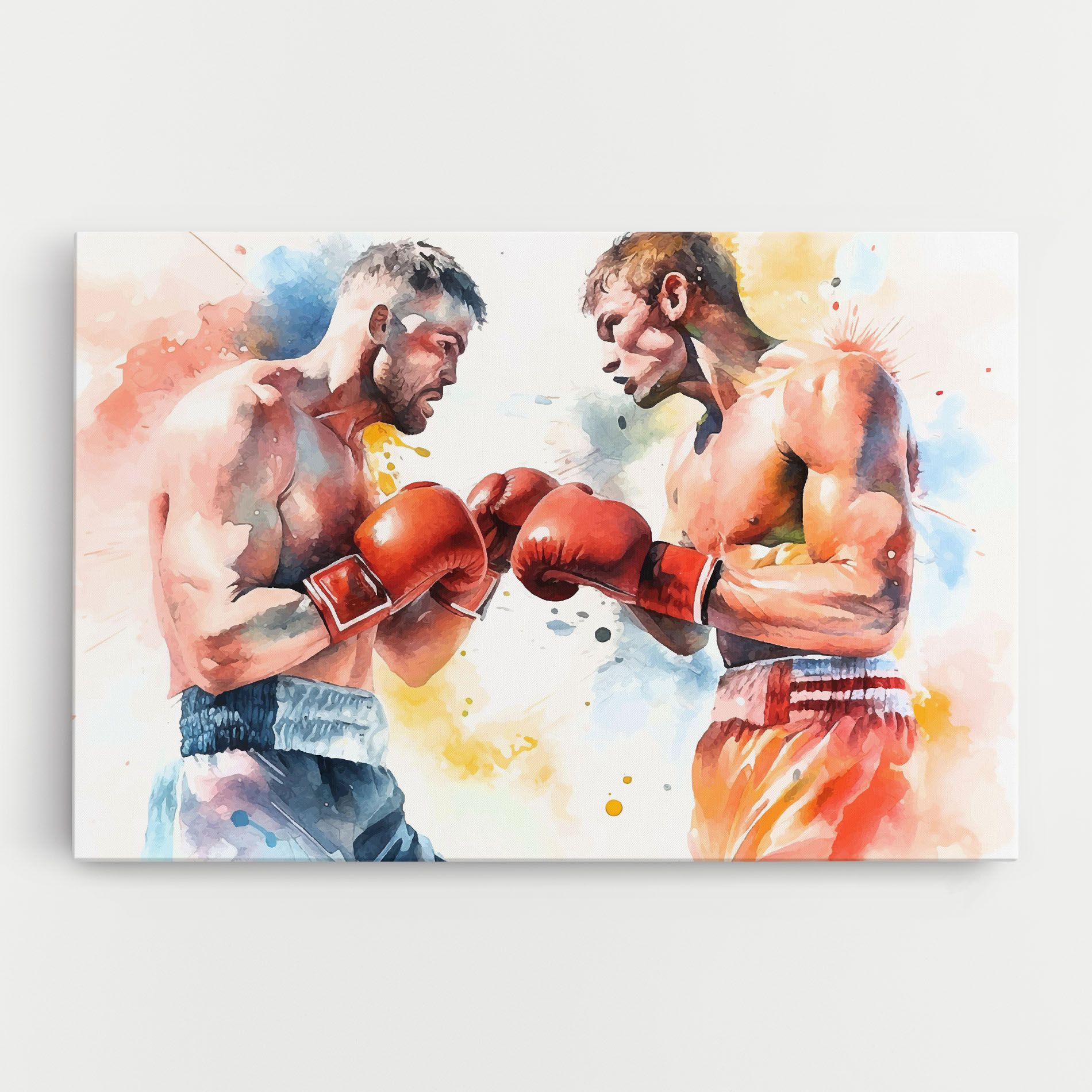 Boxing Match Art mockup 0