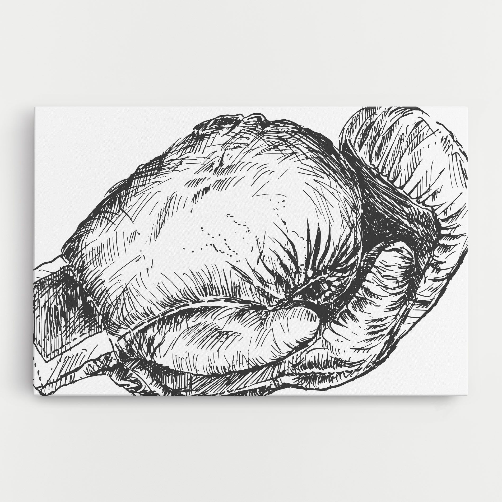 Grey Line Glove mockup 0