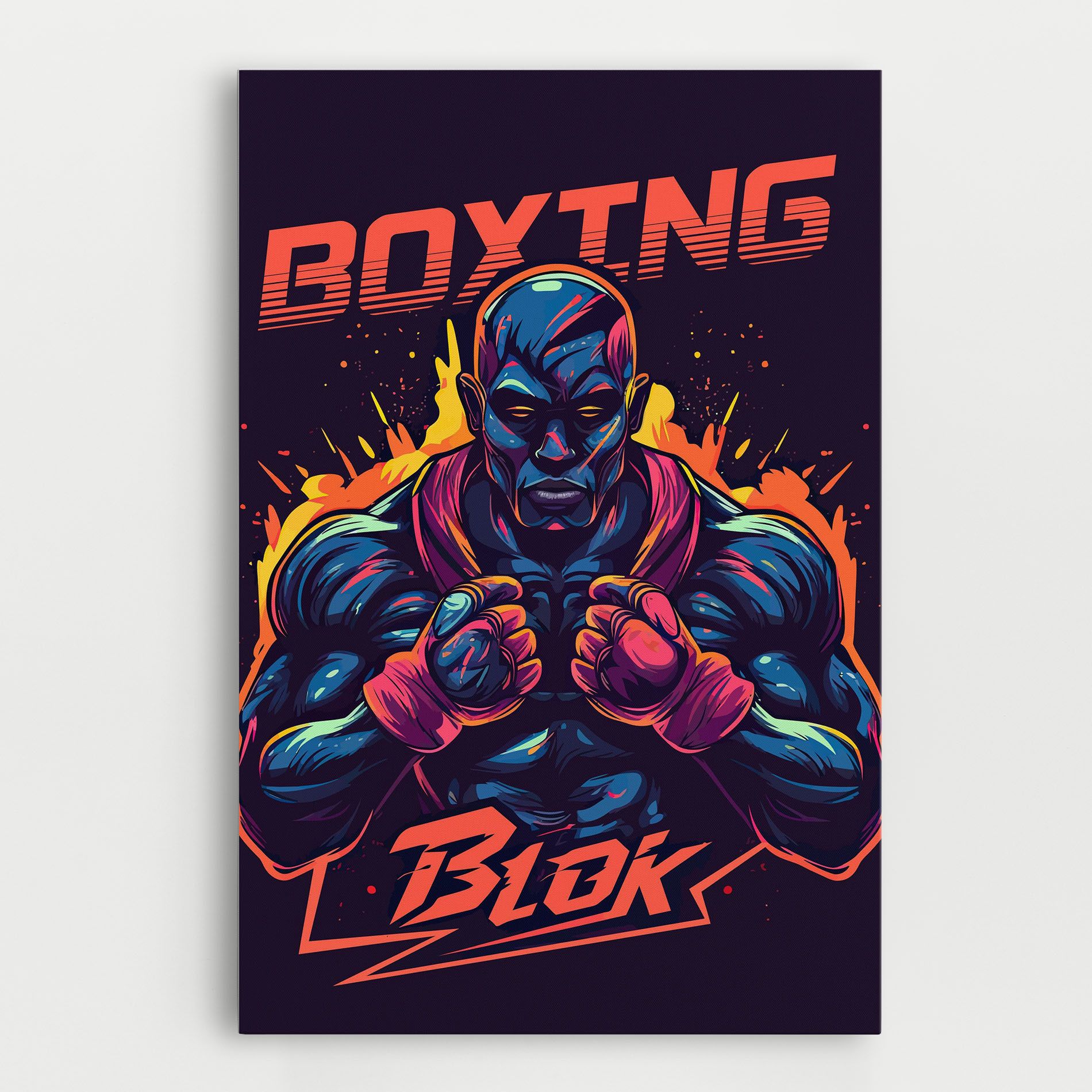 Boxing Blok mockup 0