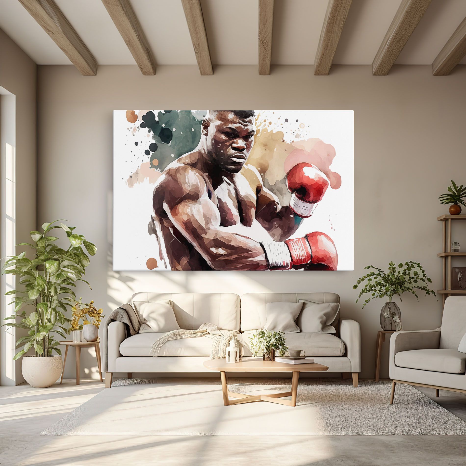 Boxing Cream Green mockup 6