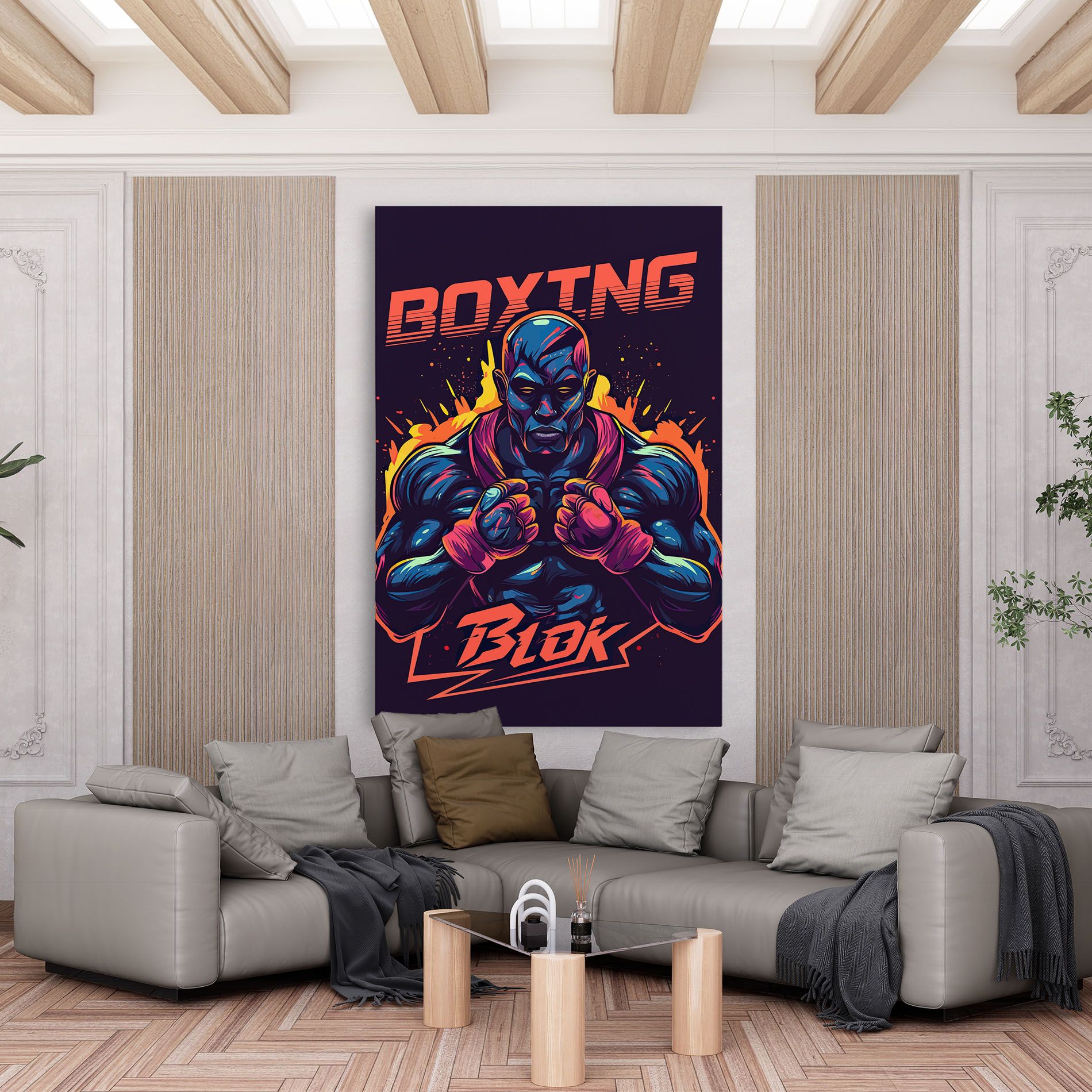 Boxing Blok mockup 6