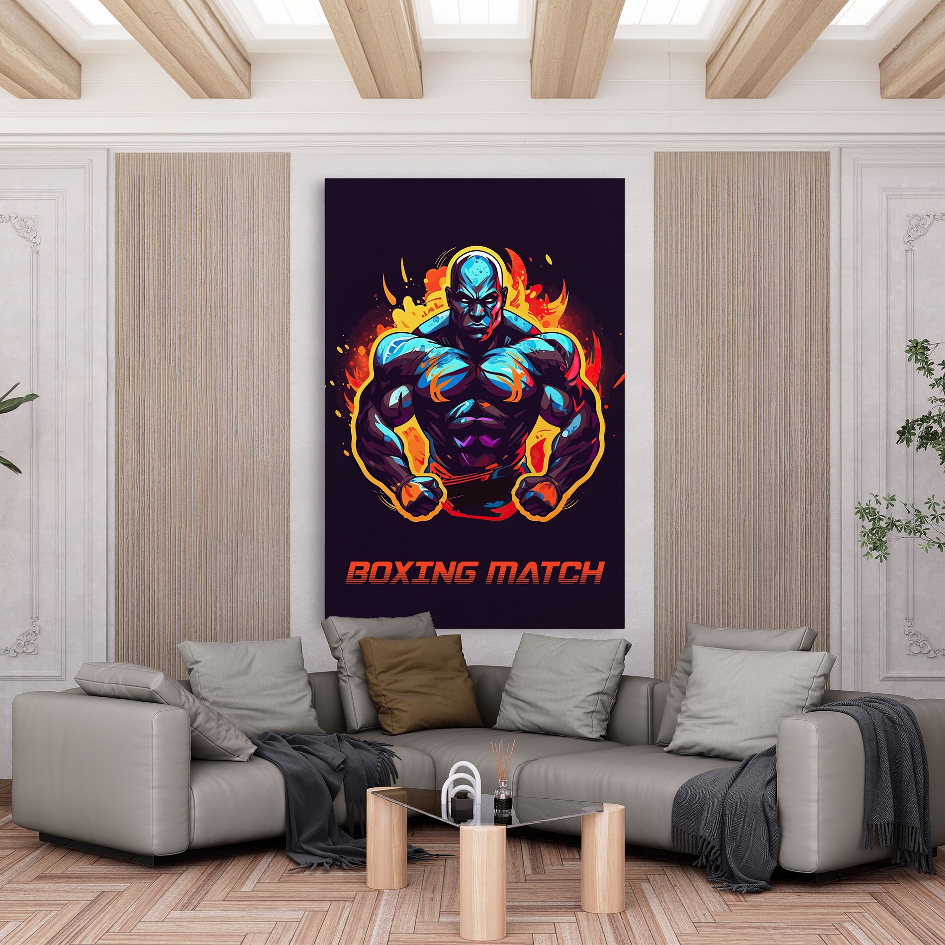 Boxing Strong Match mockup 6