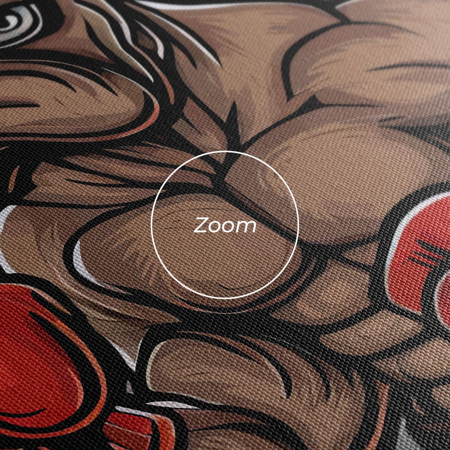 Leinwandbild Boxer Dog mockup 3