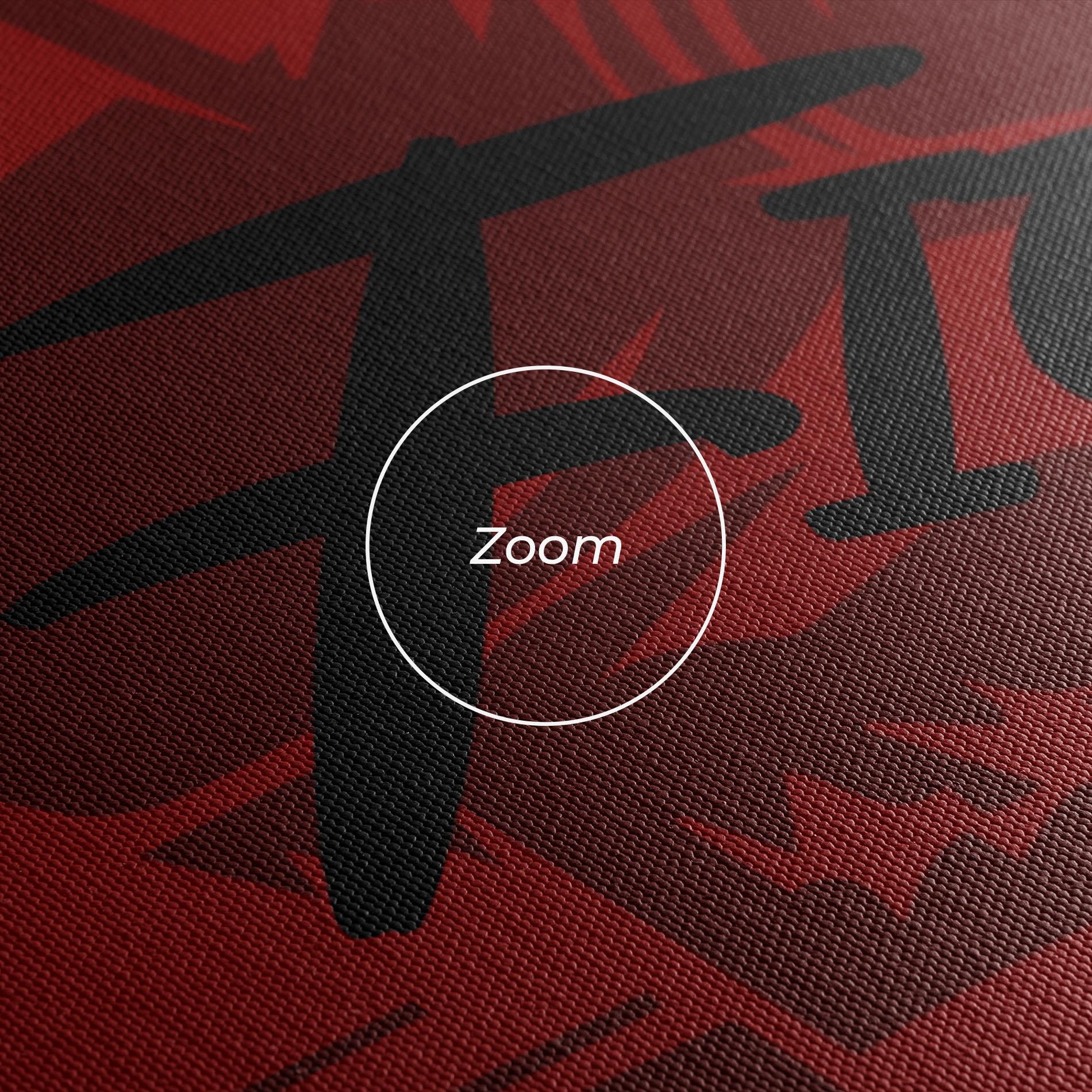 Leinwandbild Keep Fighting mockup 3