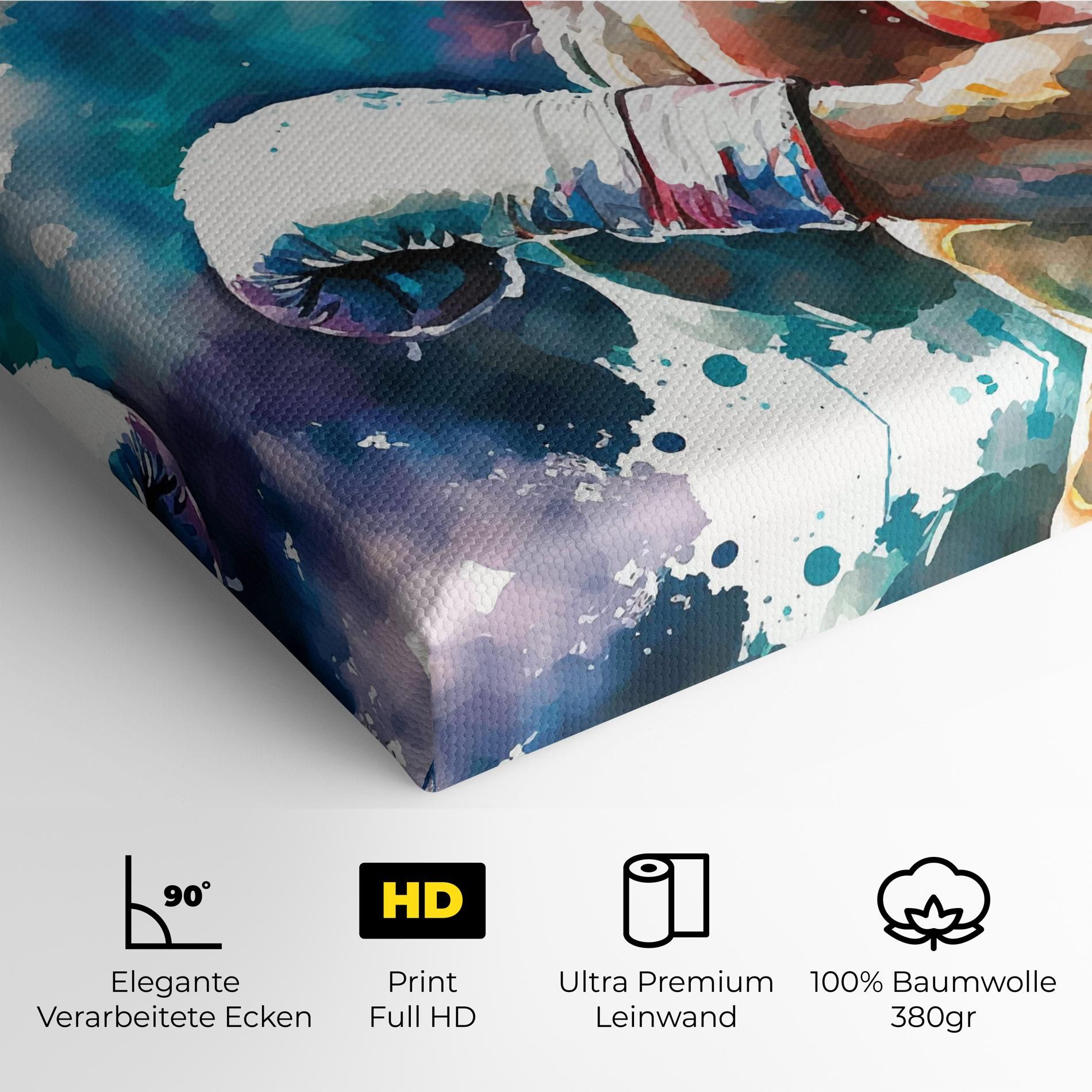 Boxing Red Blue mockup 4