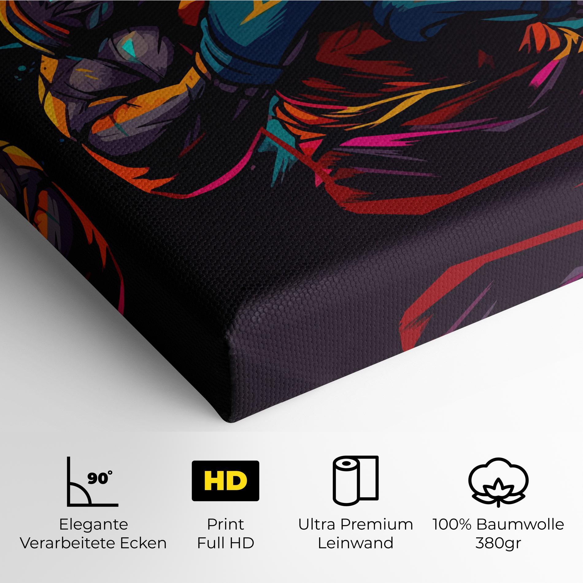 Leinwandbild Boxing Strong mockup 4