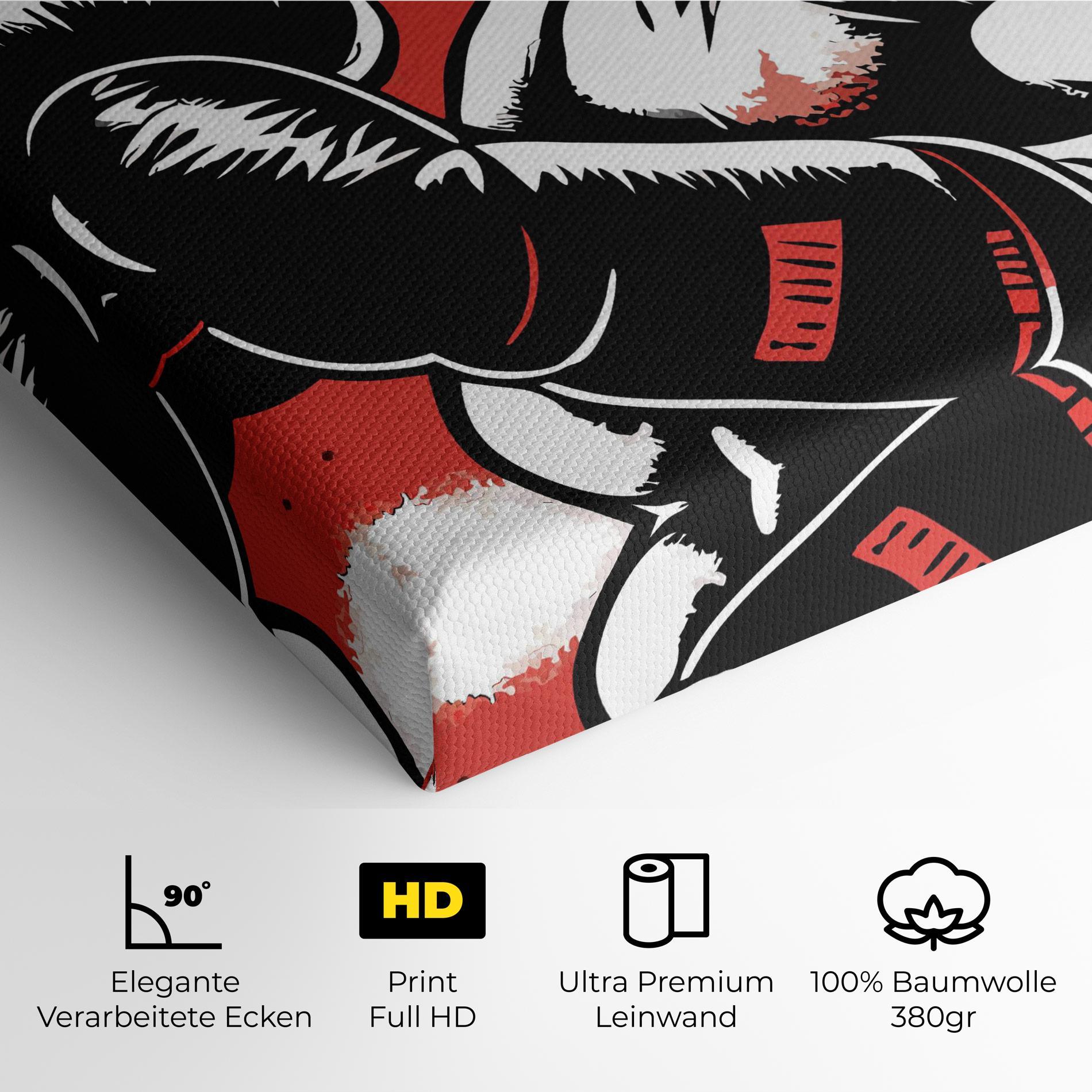 Leinwandbild Video Game Box mockup 4
