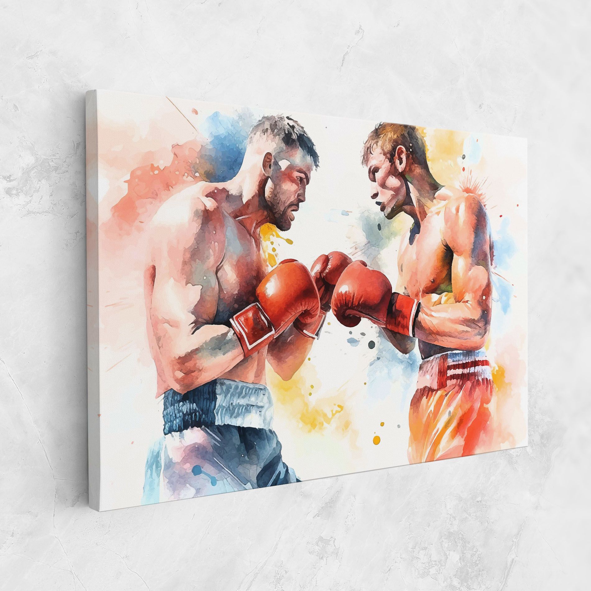Boxing Match Art mockup 1