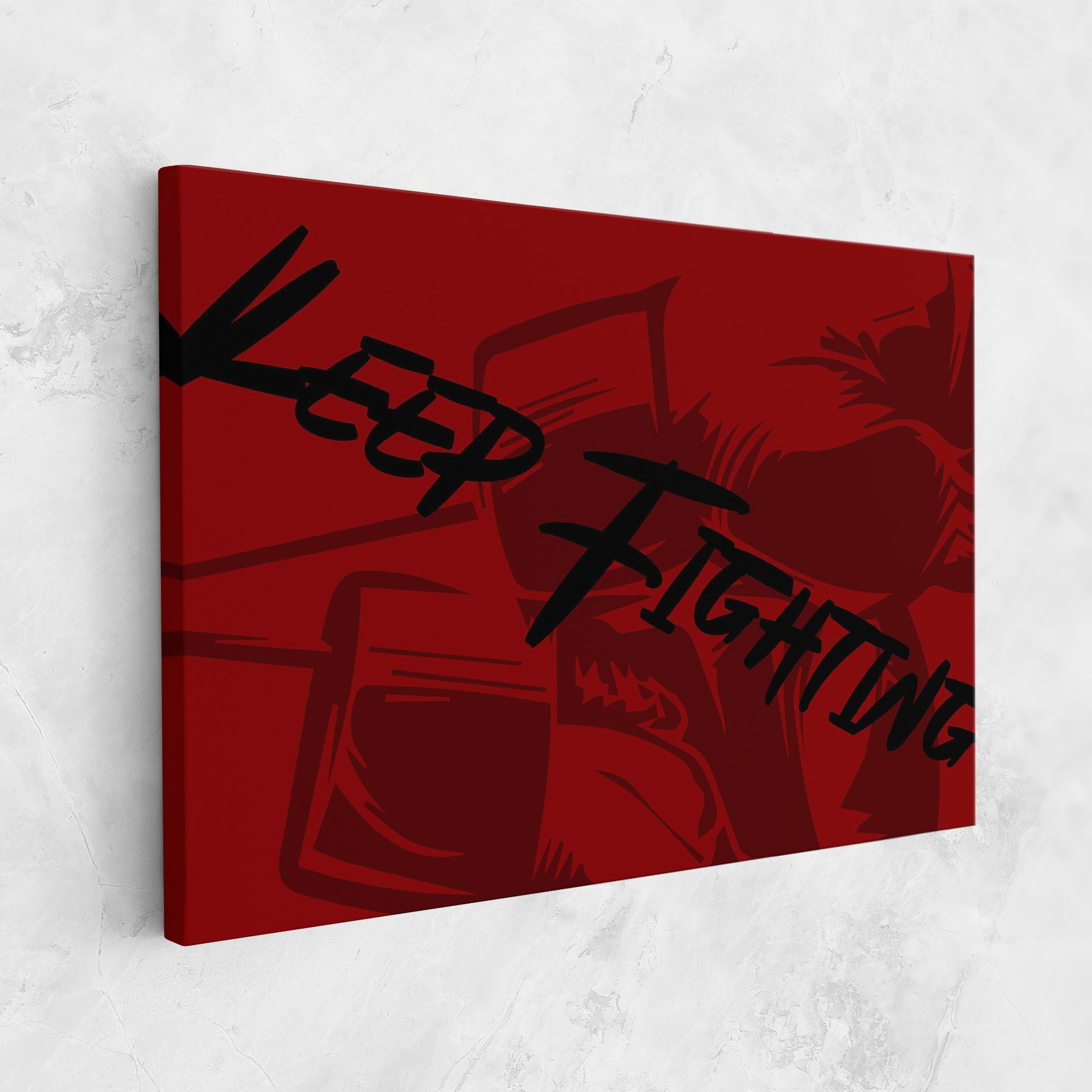 Keep Fighting mockup 1