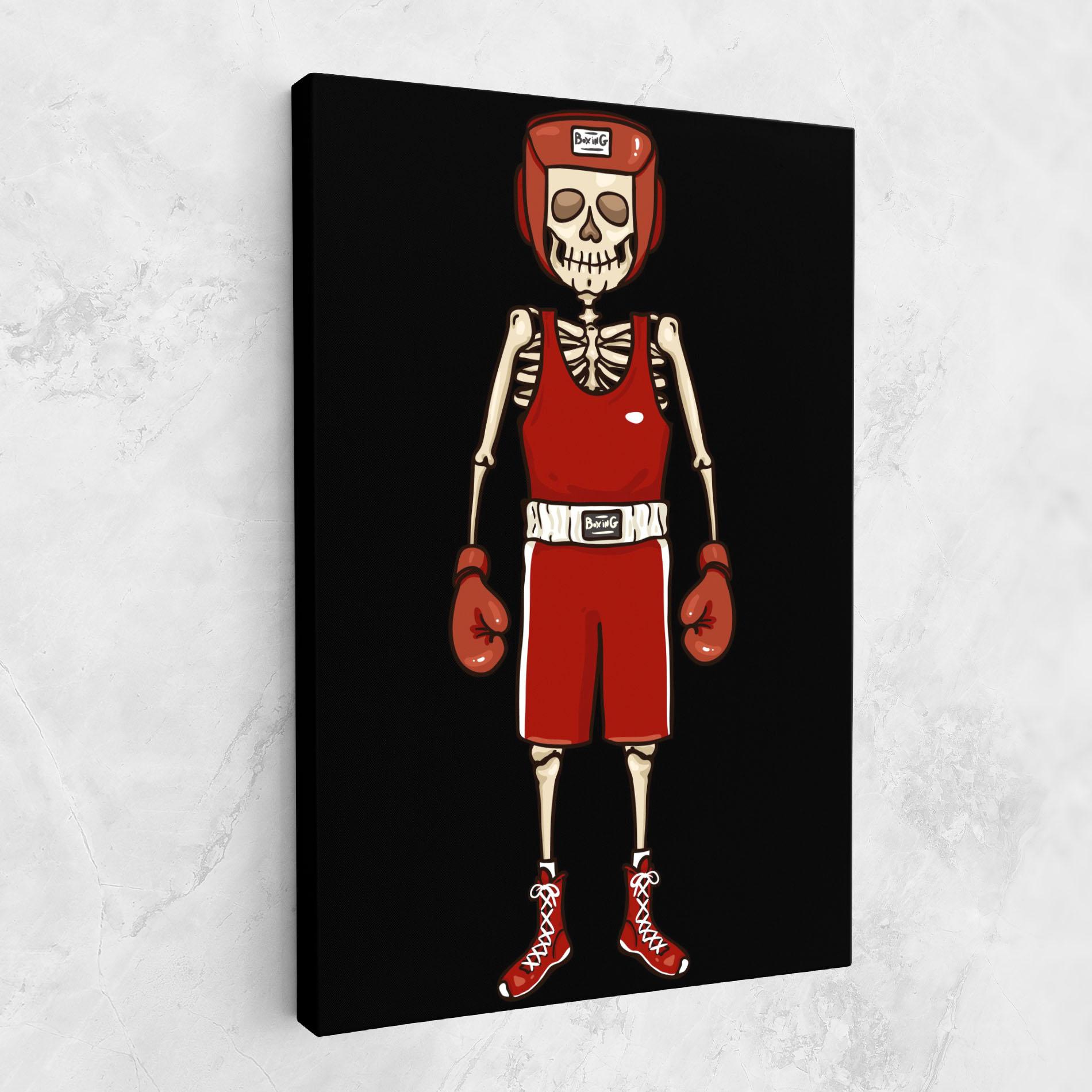 Leinwandbild Bones Box mockup 1