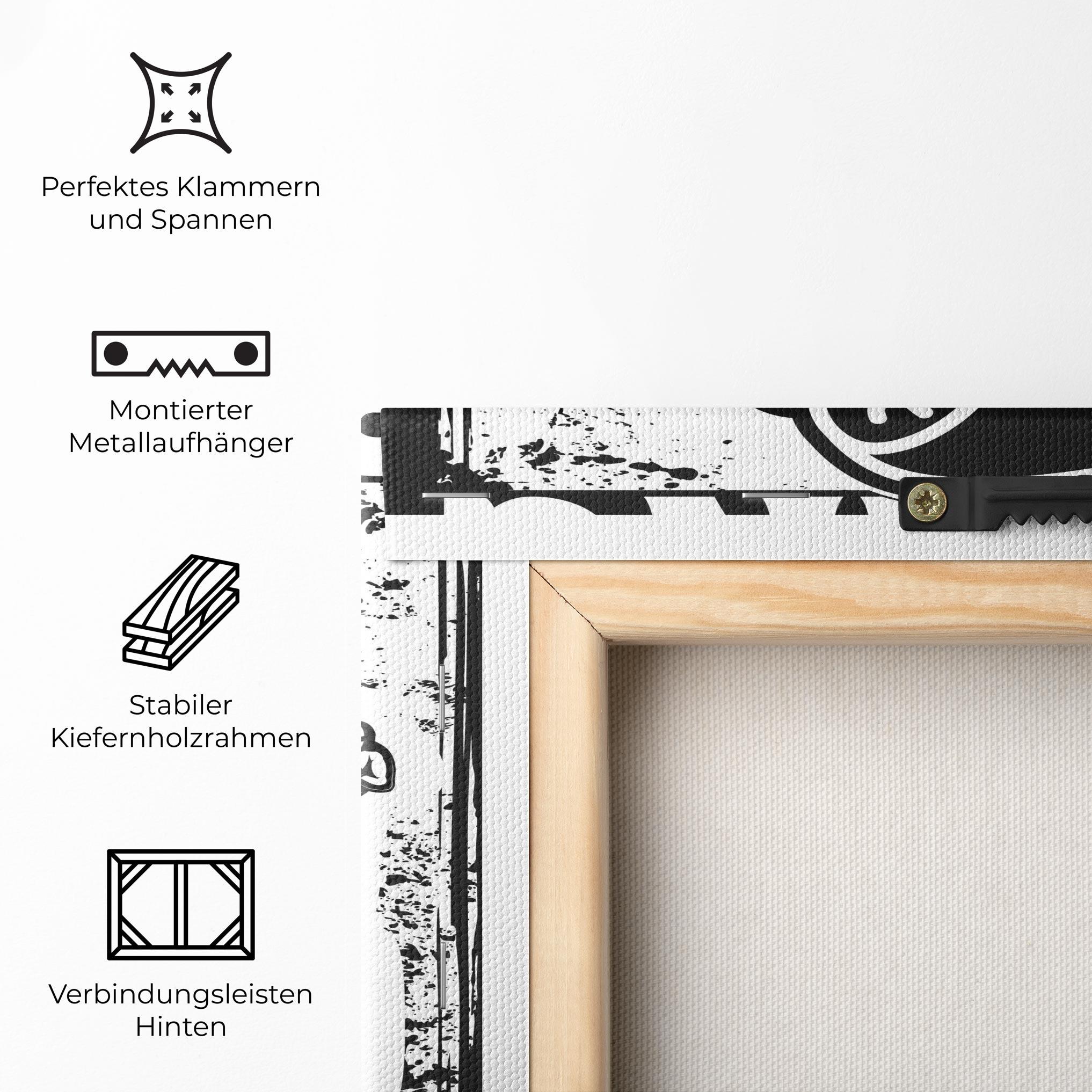 Leinwandbild Boxing Hunger mockup 5
