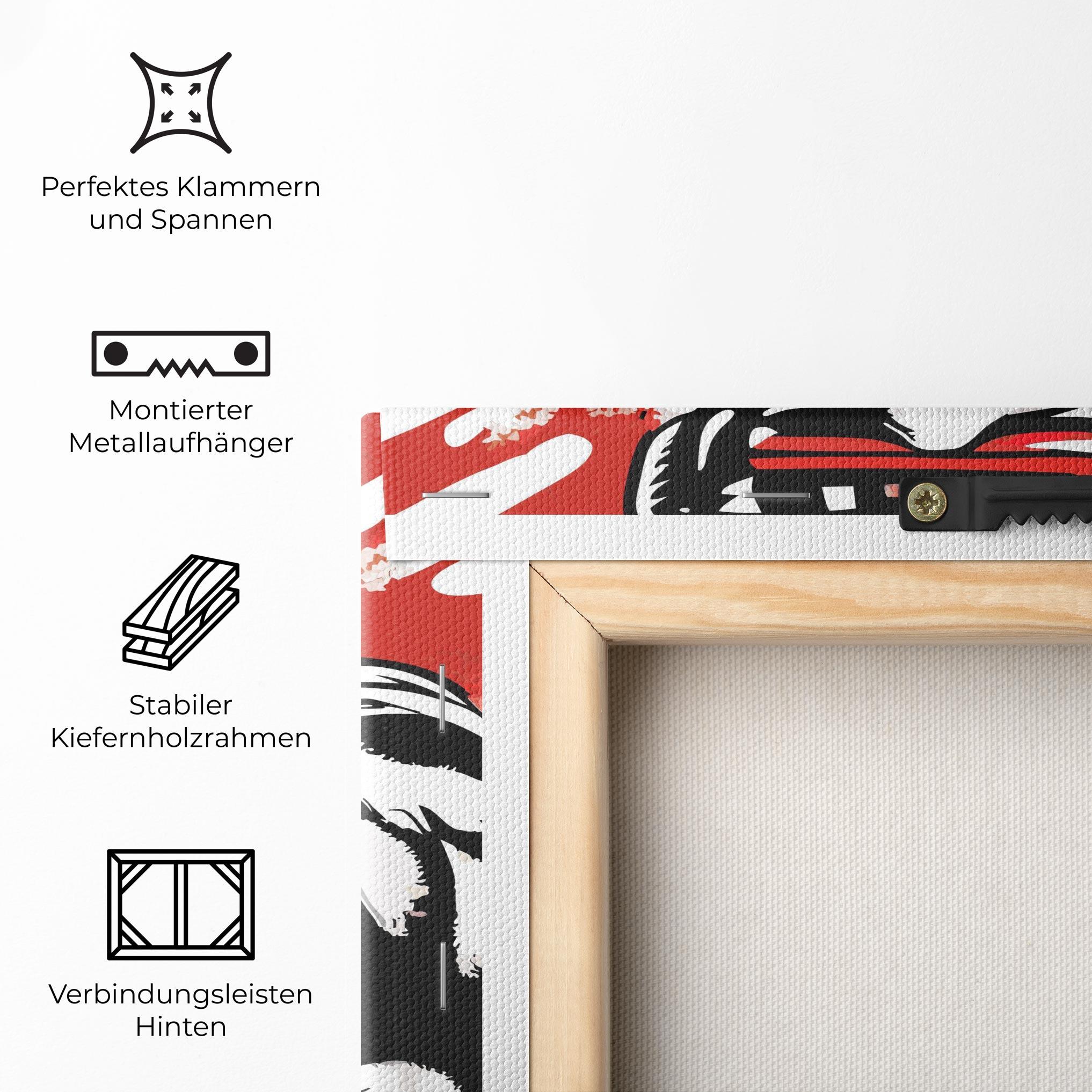 Leinwandbild Video Game Box mockup 5