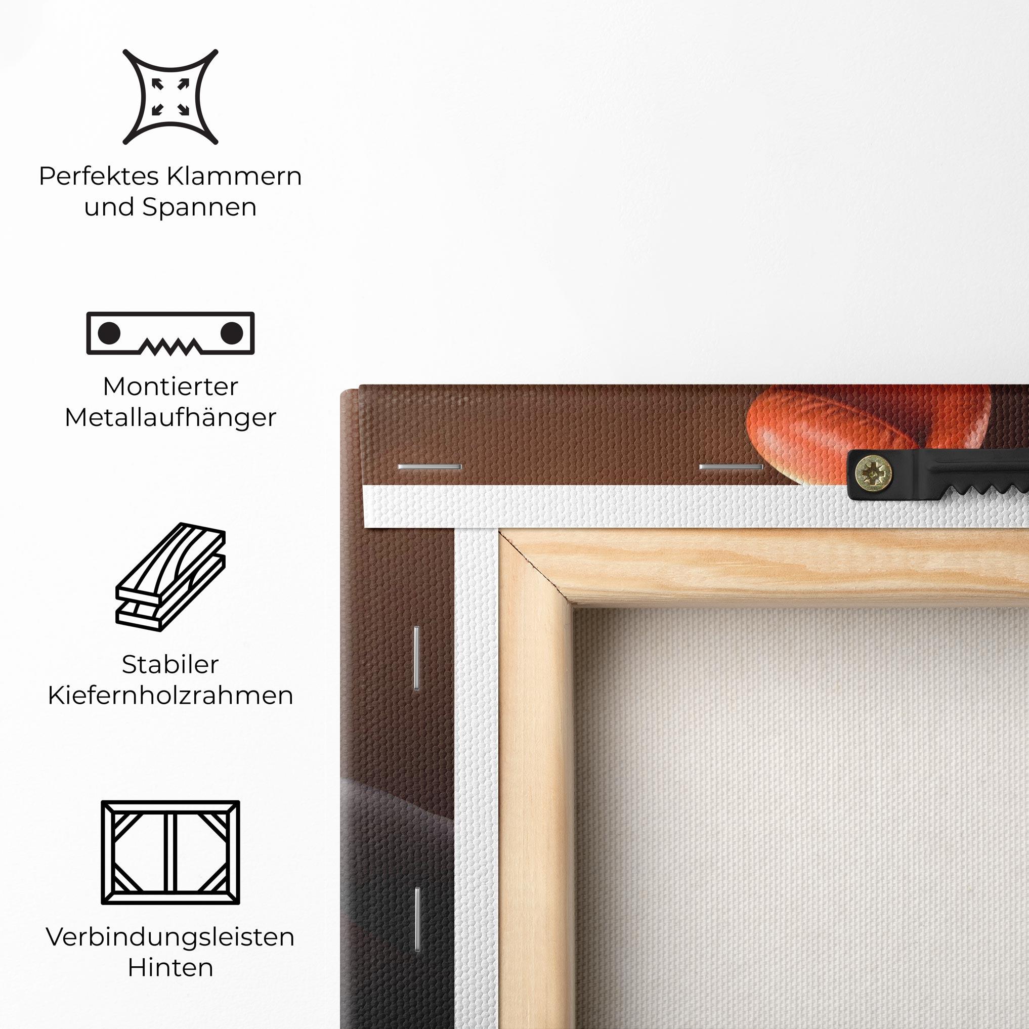 Leinwandbild Woman Box mockup 5