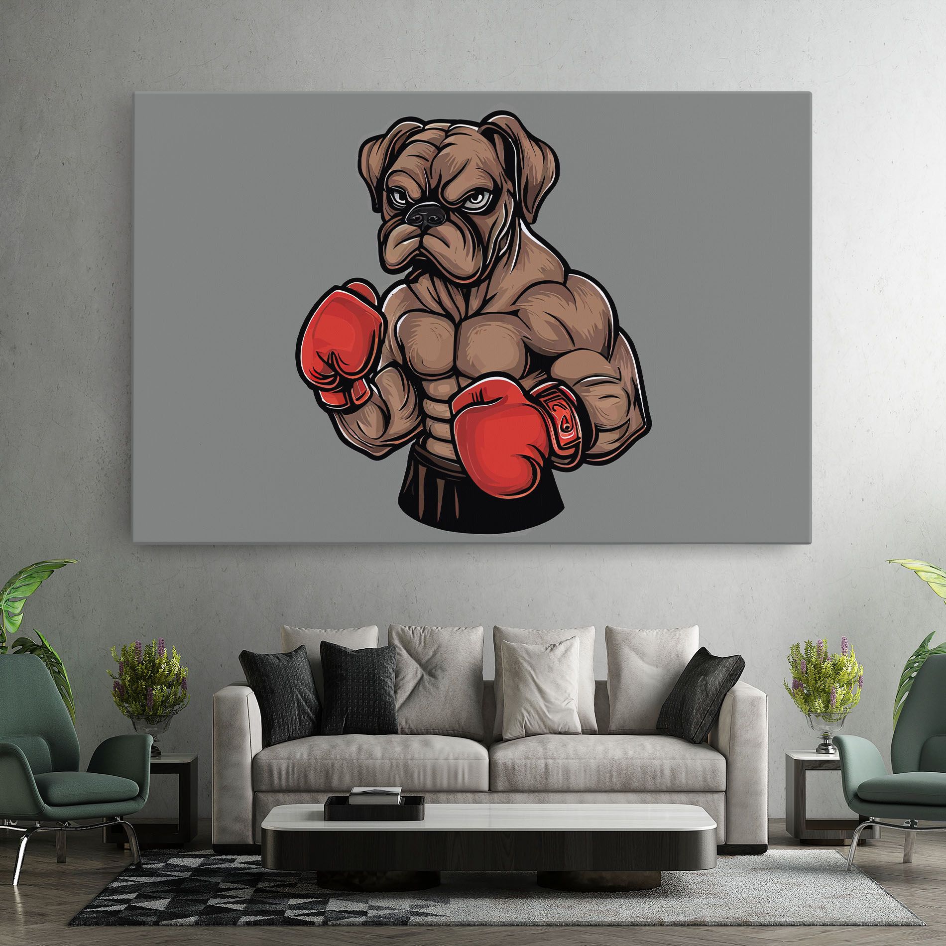 Boxer Dog mockup 7