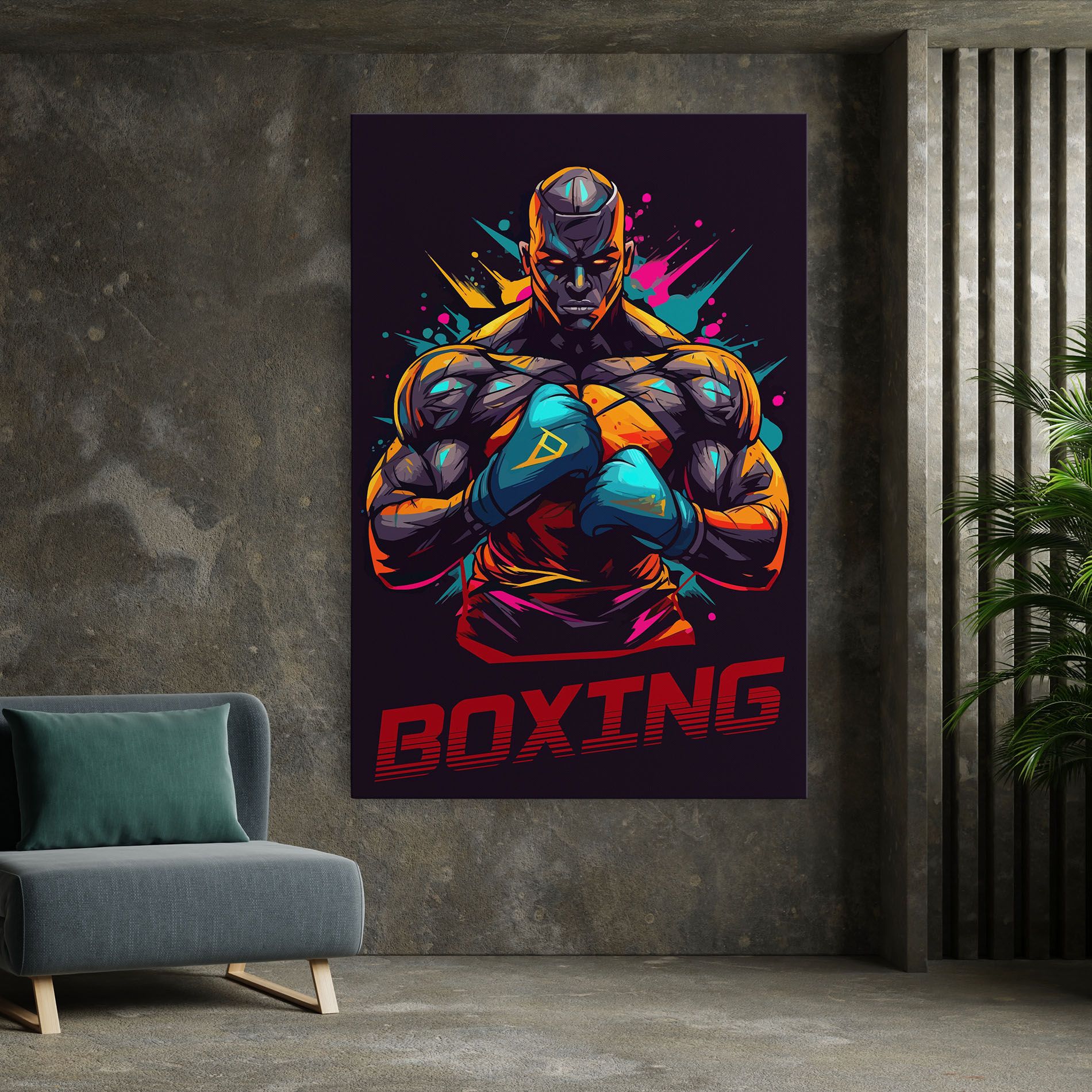 Boxing Strong mockup 7
