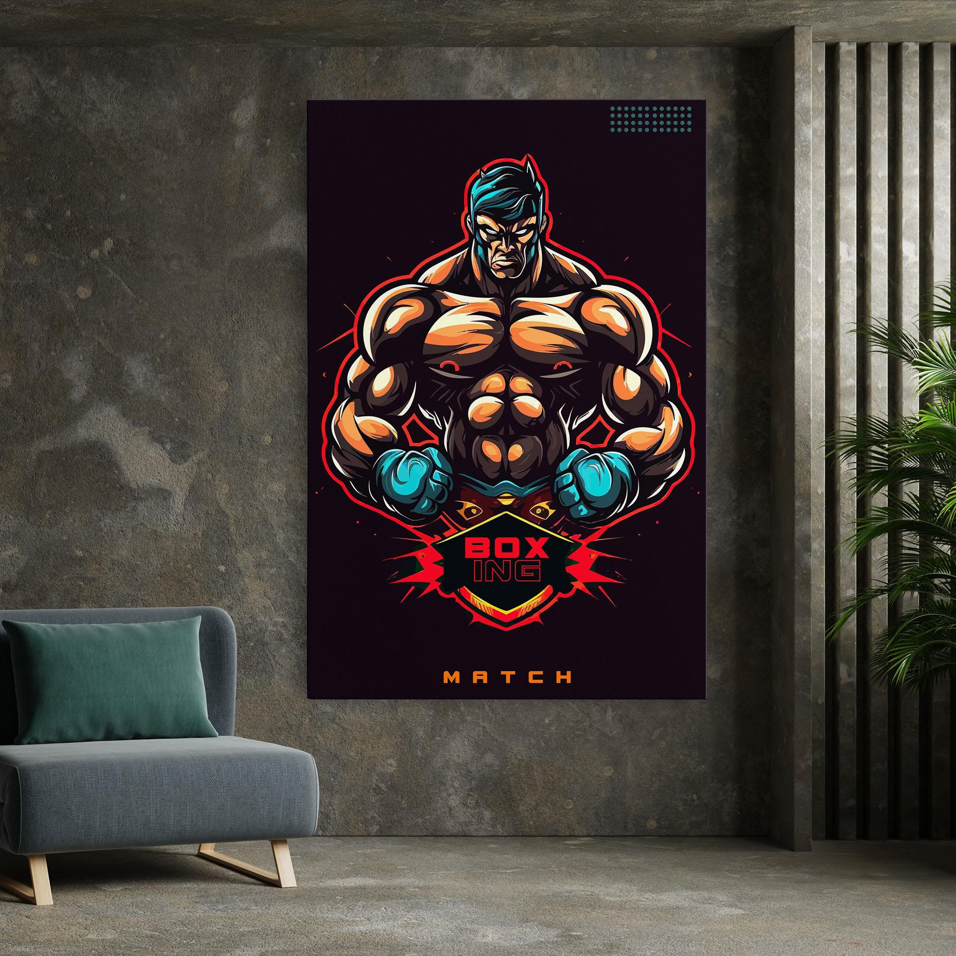 Leinwandbild Light Blue Gloves mockup 7