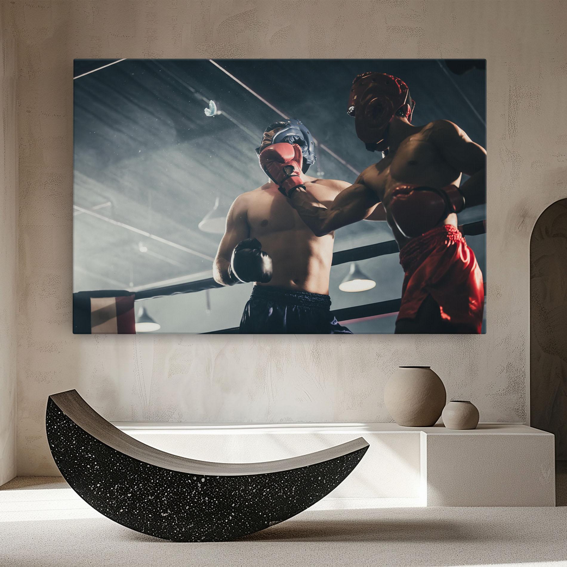 Leinwandbild Knockout King mockup 8