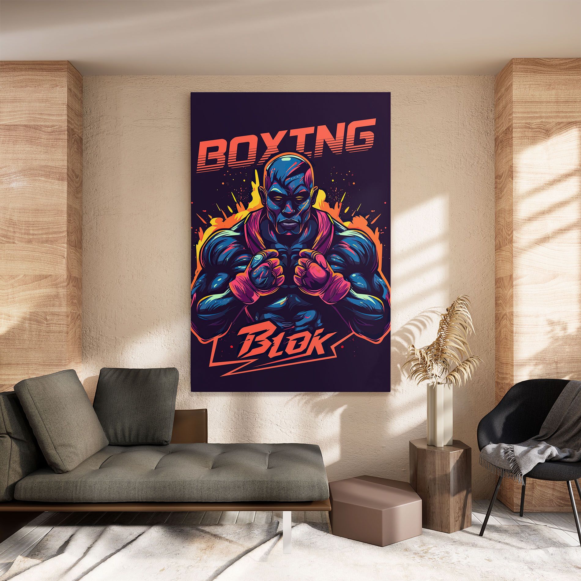 Boxing Blok mockup 8