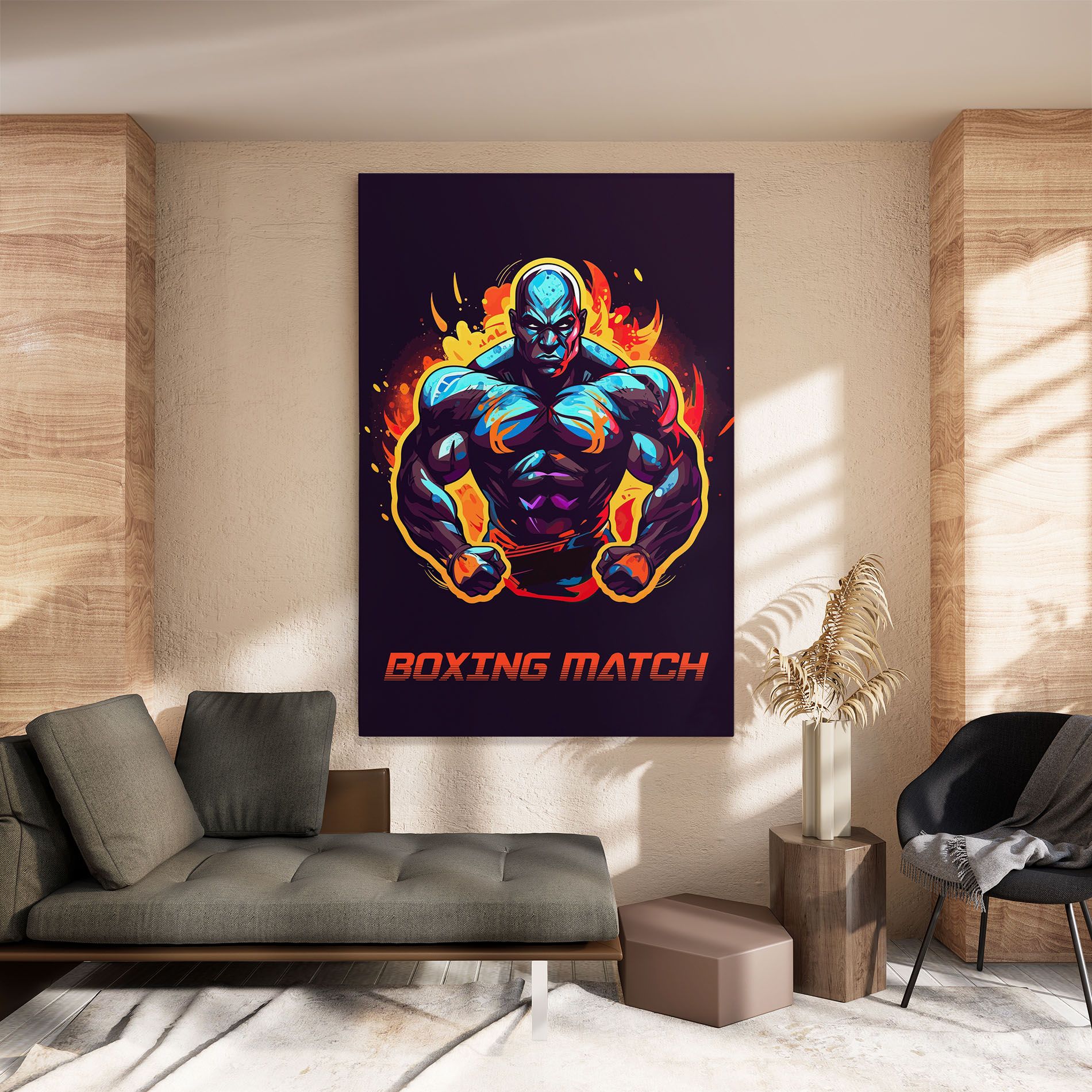 Boxing Strong Match mockup 8