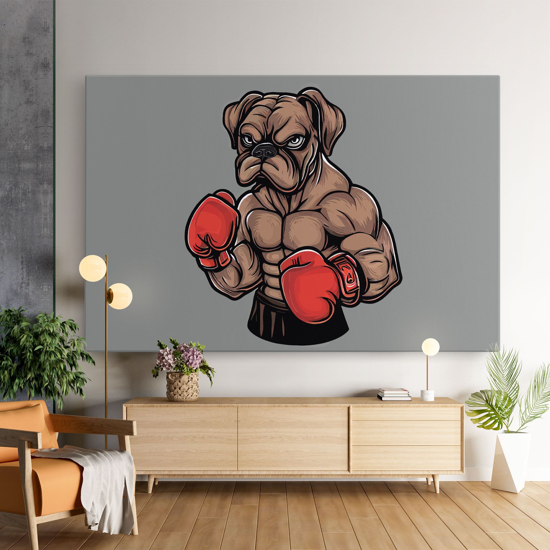 Boxer Dog mockup 9