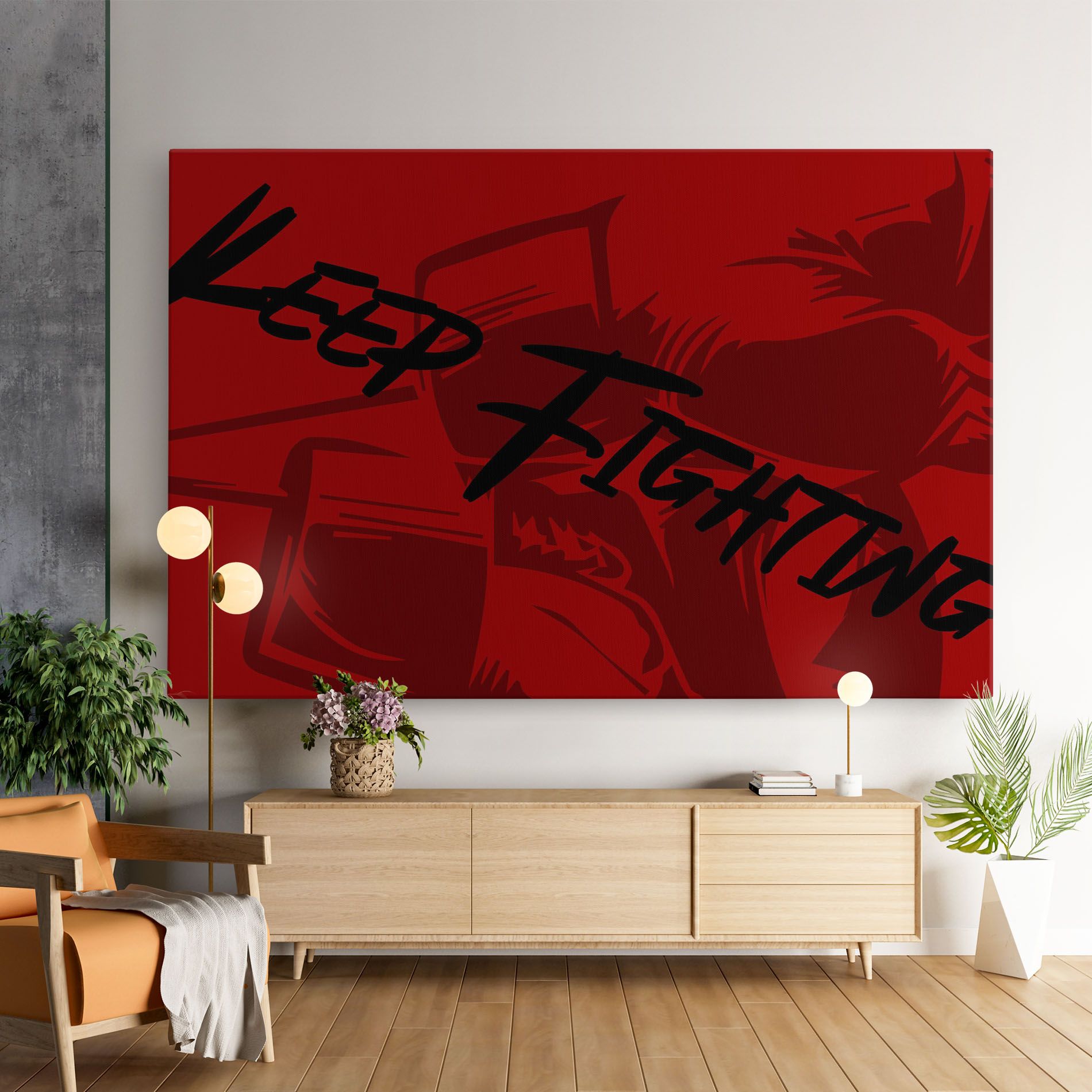 Keep Fighting mockup 9
