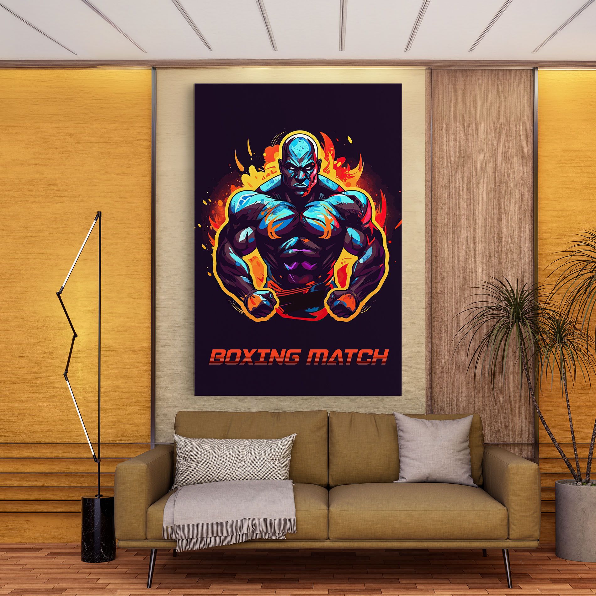 Boxing Strong Match mockup 9
