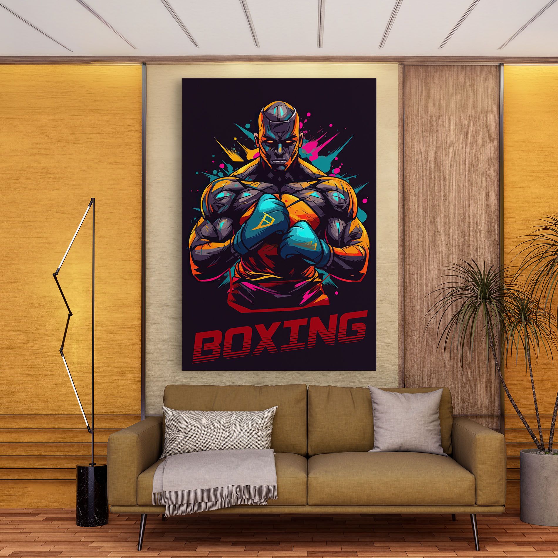 Boxing Strong mockup 9
