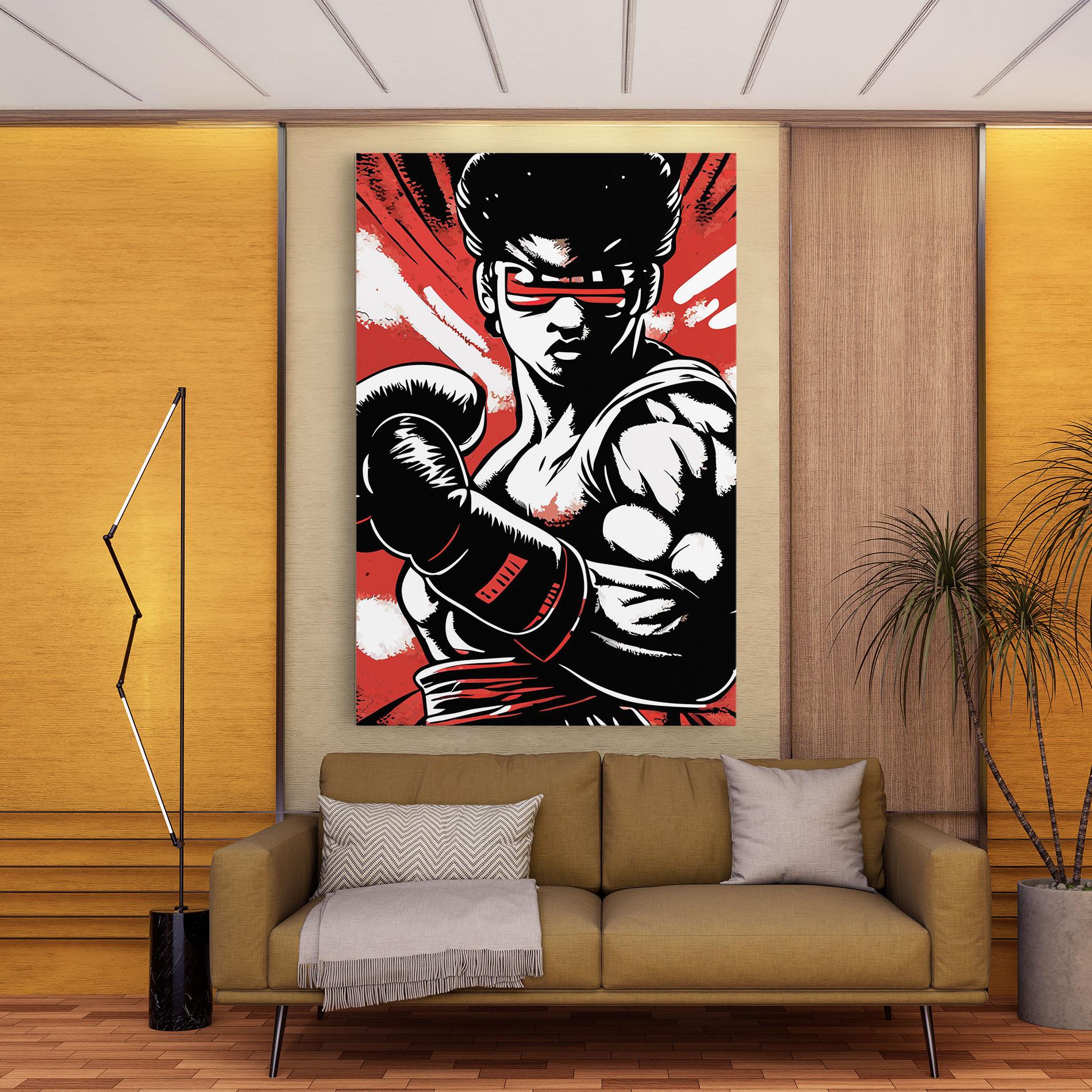 Leinwandbild Video Game Box mockup 9