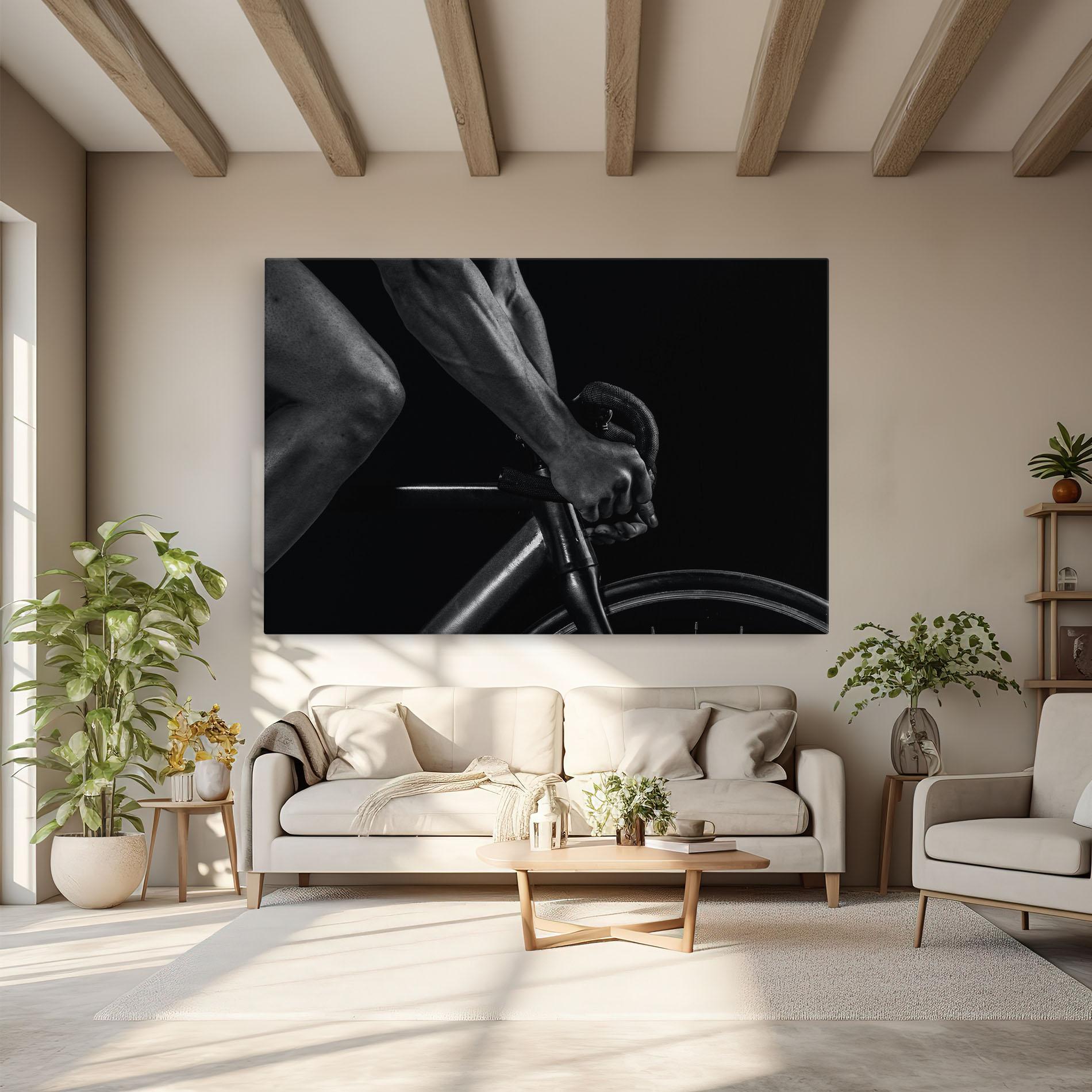 Leinwandbild Bike Burst mockup 6