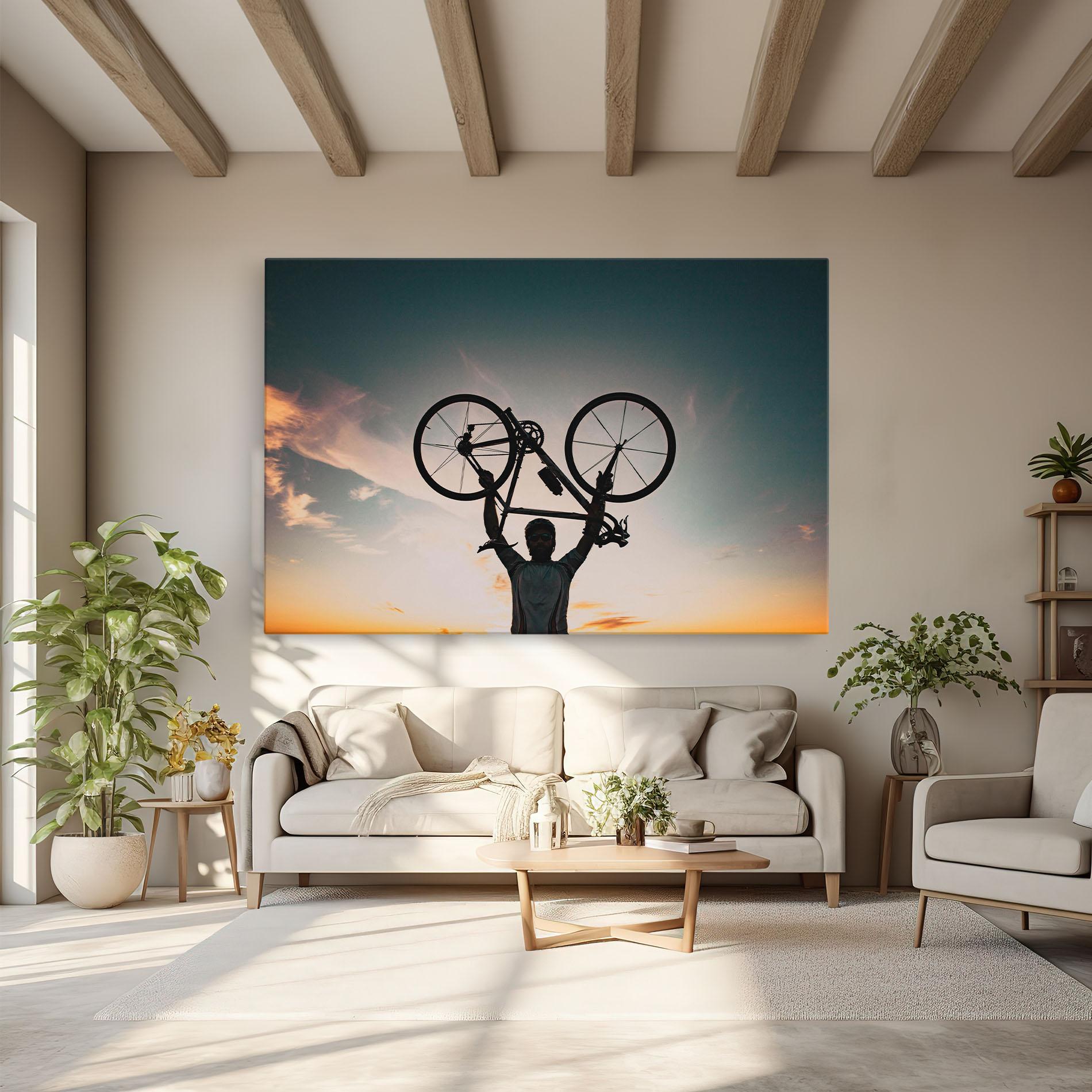 Leinwandbild Cycle Explor mockup 6