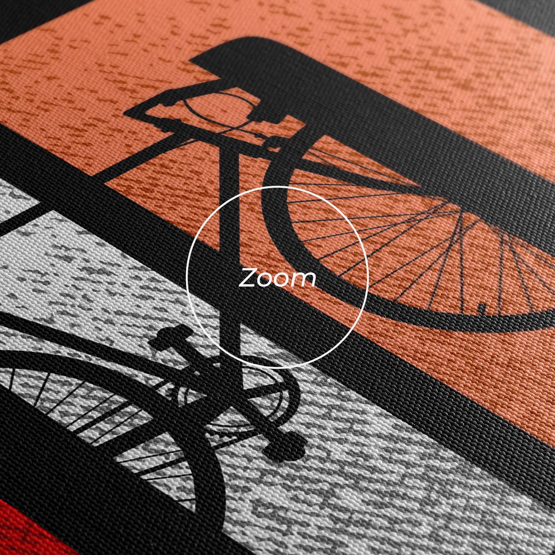 Leinwandbild Ride mockup 3