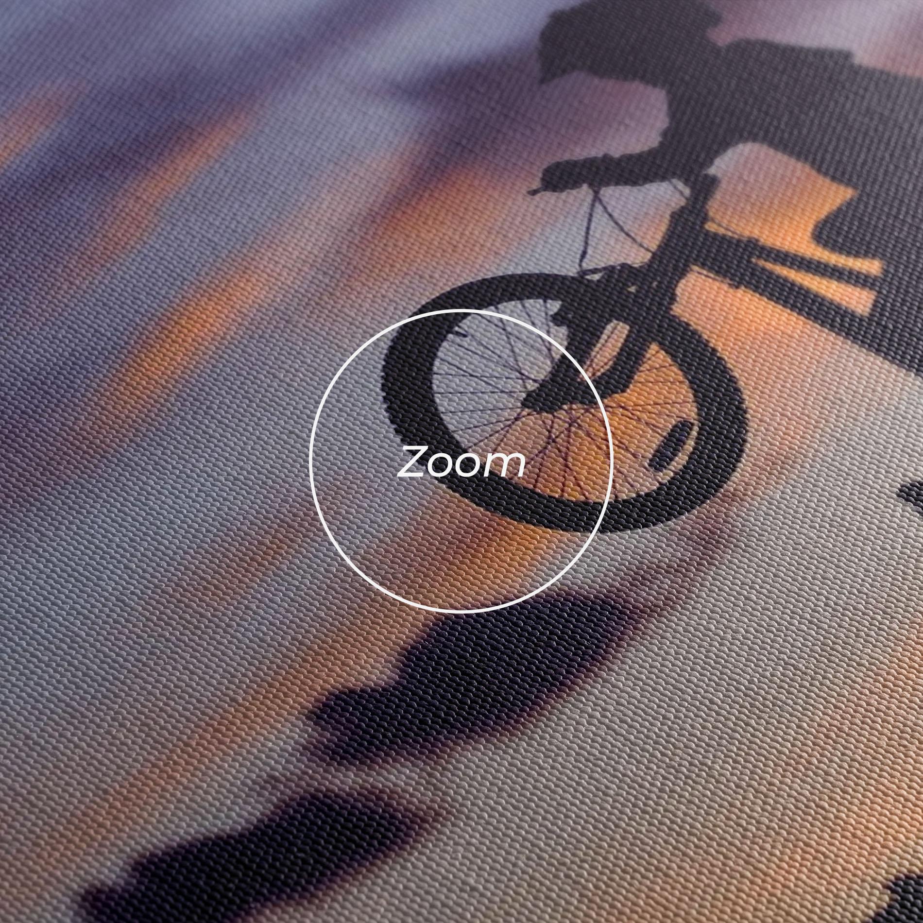 Leinwandbild Spin Speed mockup 3