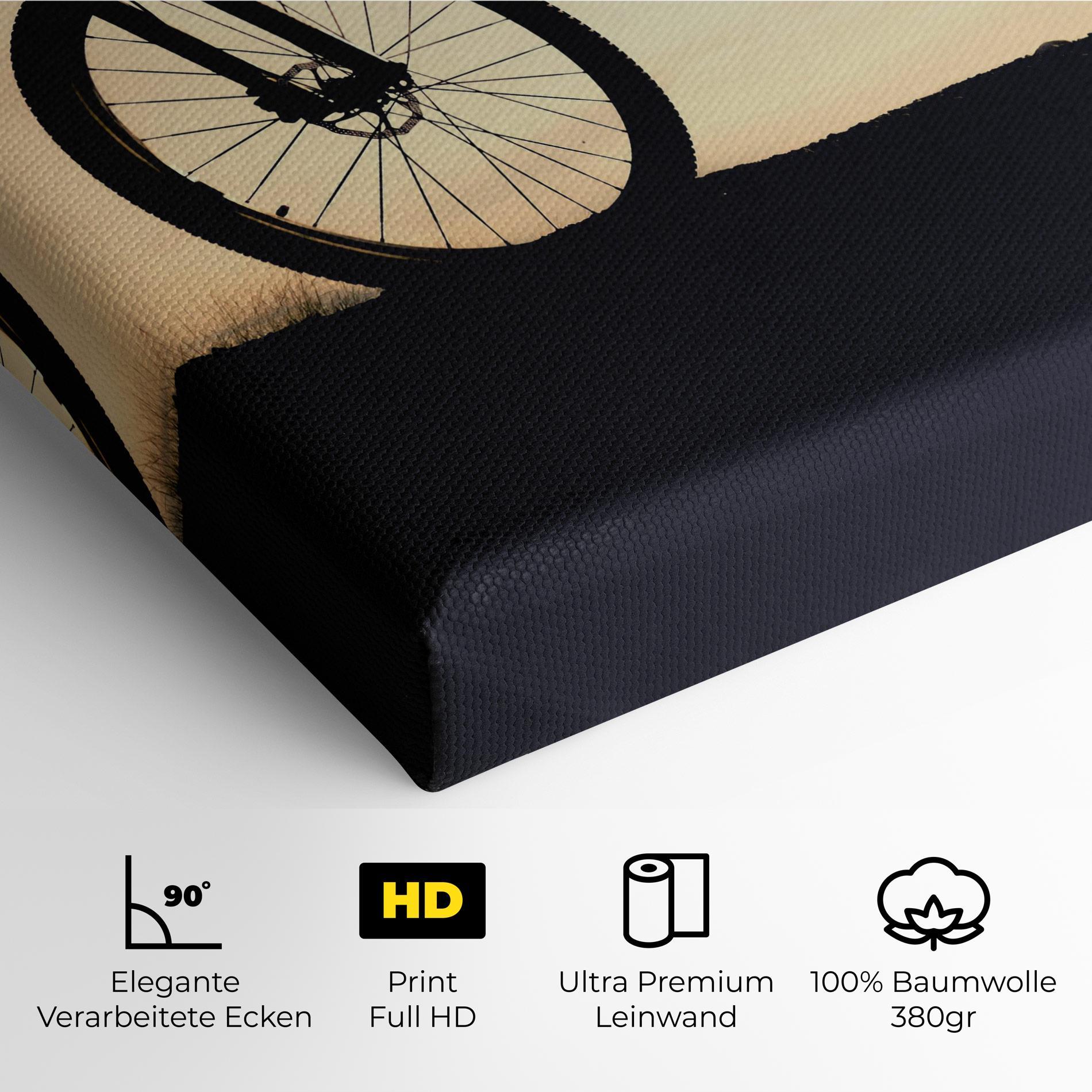 Leinwandbild Cream Sky Mtb mockup 4