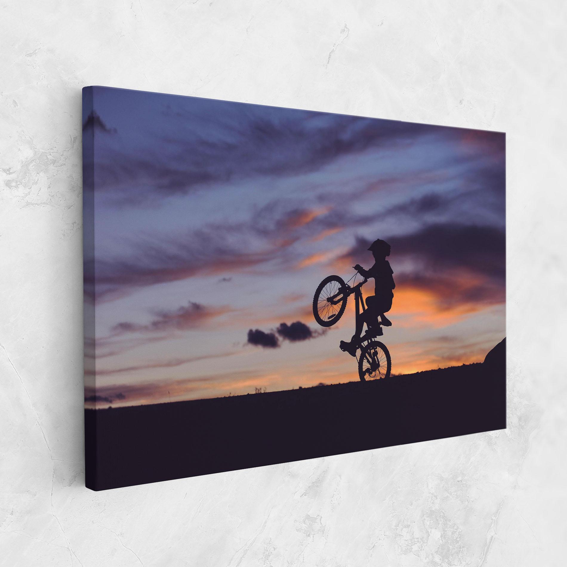 Leinwandbild Spin Speed mockup 1