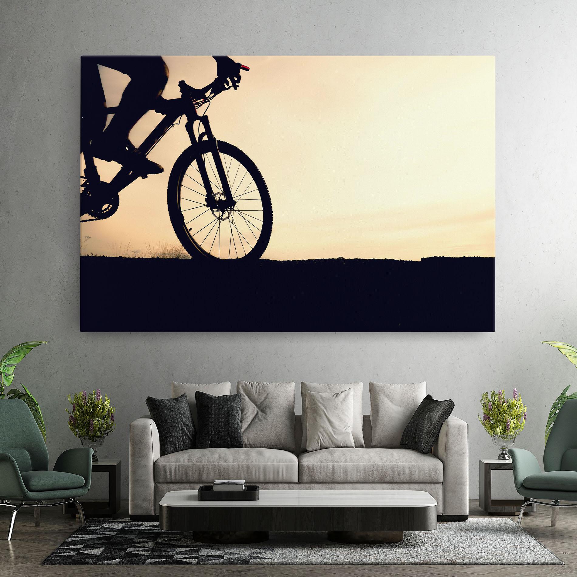 Leinwandbild Cream Sky Mtb mockup 7