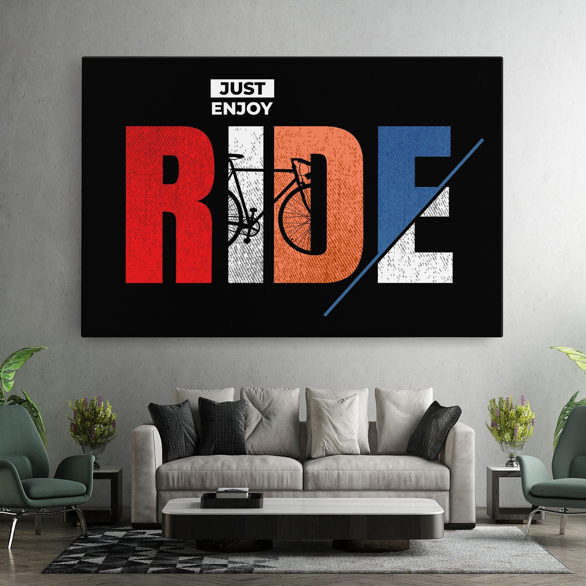 Leinwandbild Ride mockup 7