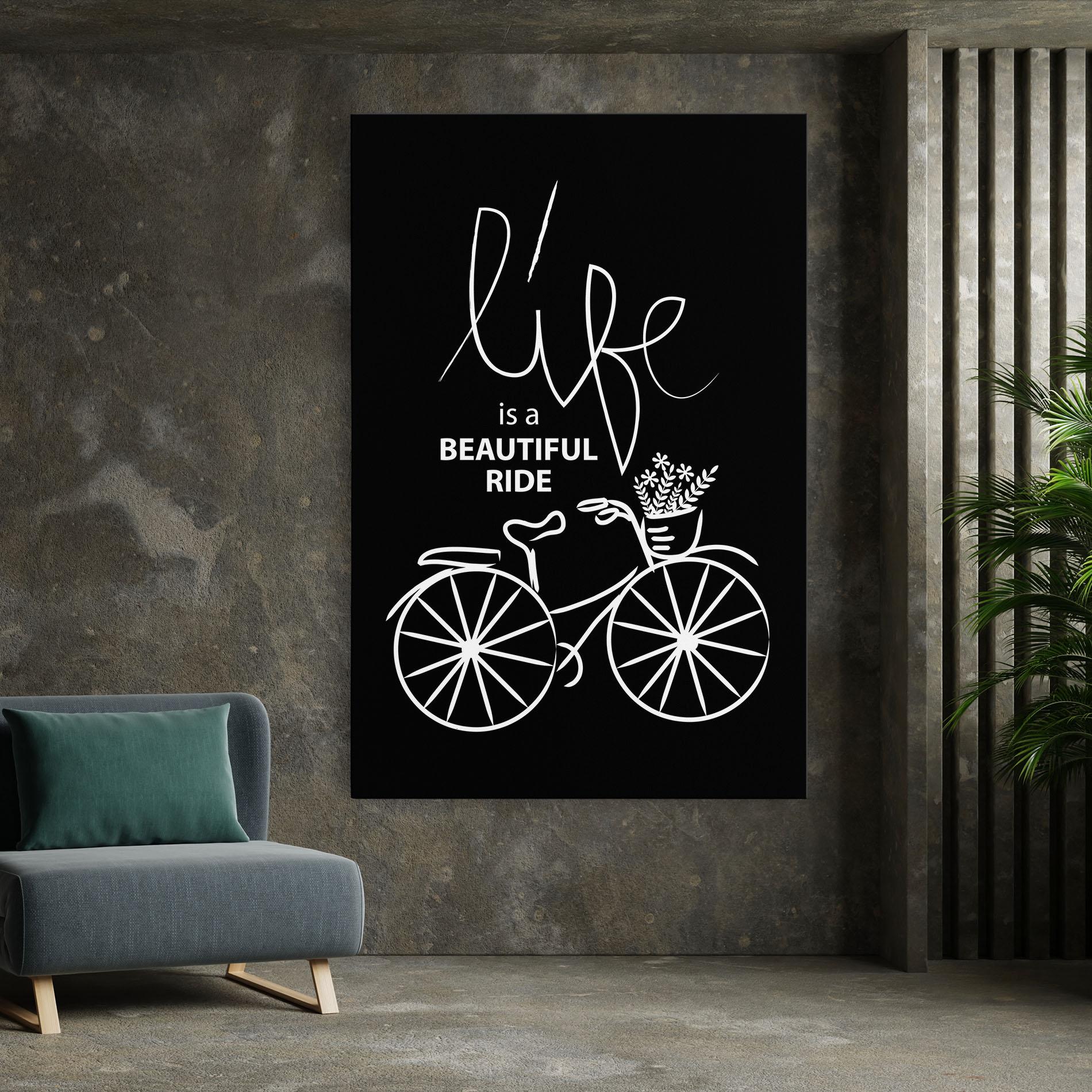 Leinwandbild Beautiful Ride mockup 7