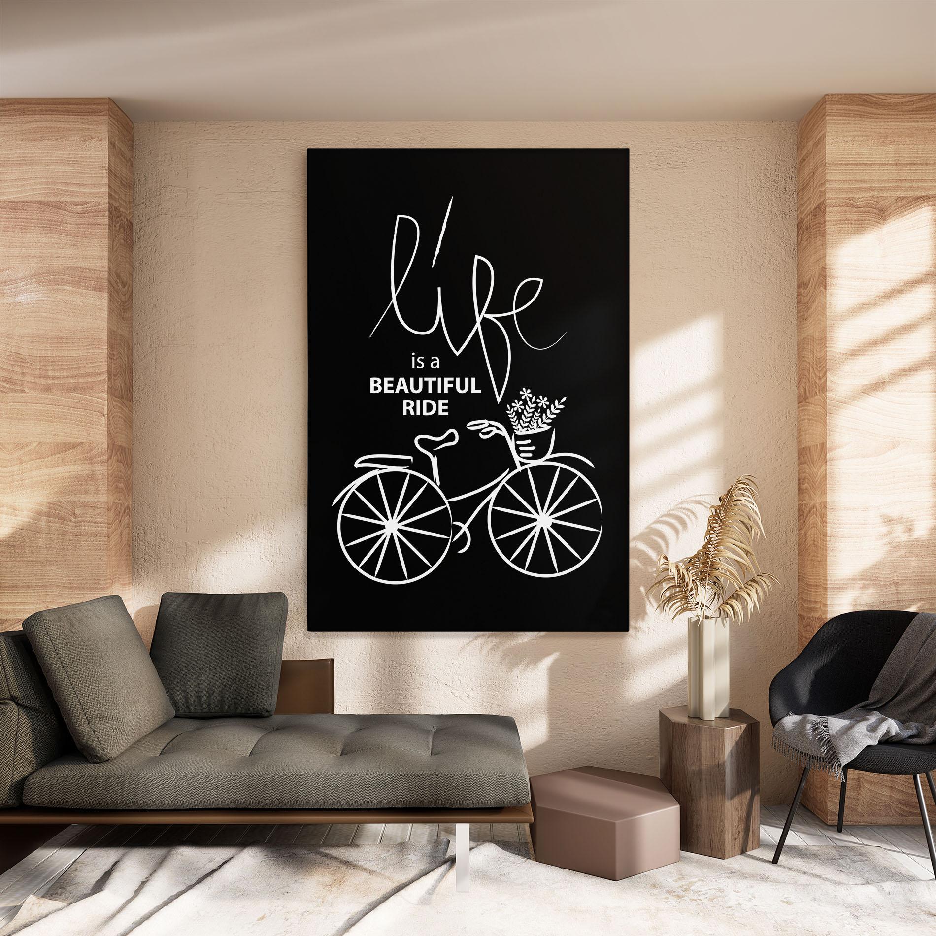 Leinwandbild Beautiful Ride mockup 8