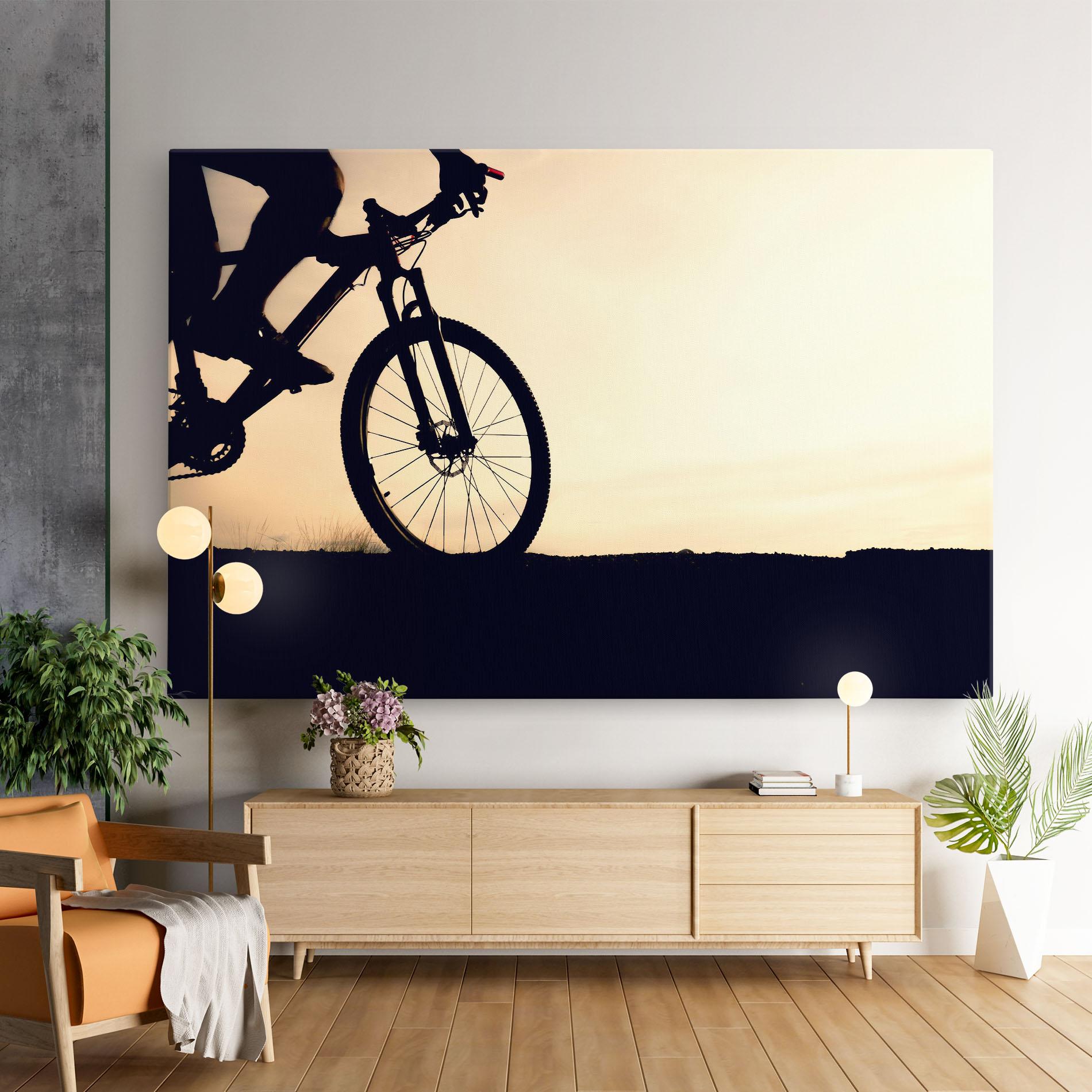 Leinwandbild Cream Sky Mtb mockup 9