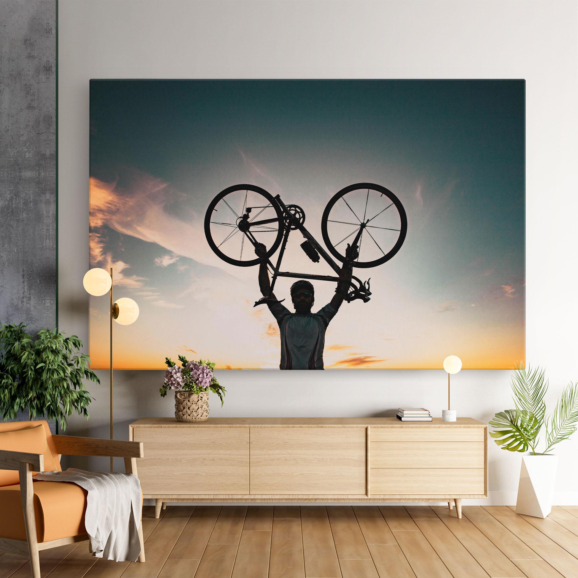 Leinwandbild Cycle Explor mockup 9