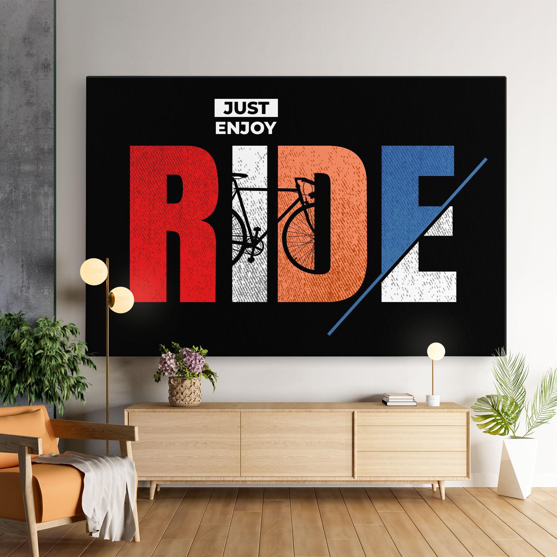 Leinwandbild Ride mockup 9