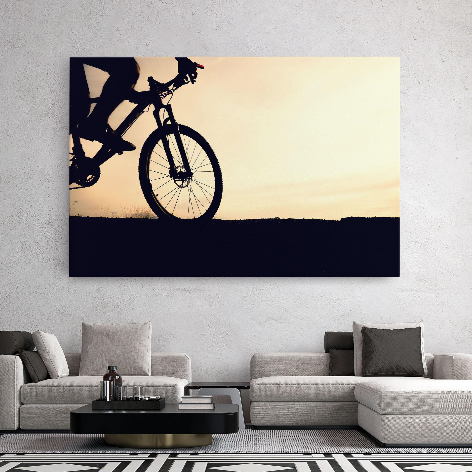 Leinwandbild Cream Sky Mtb mockup 2