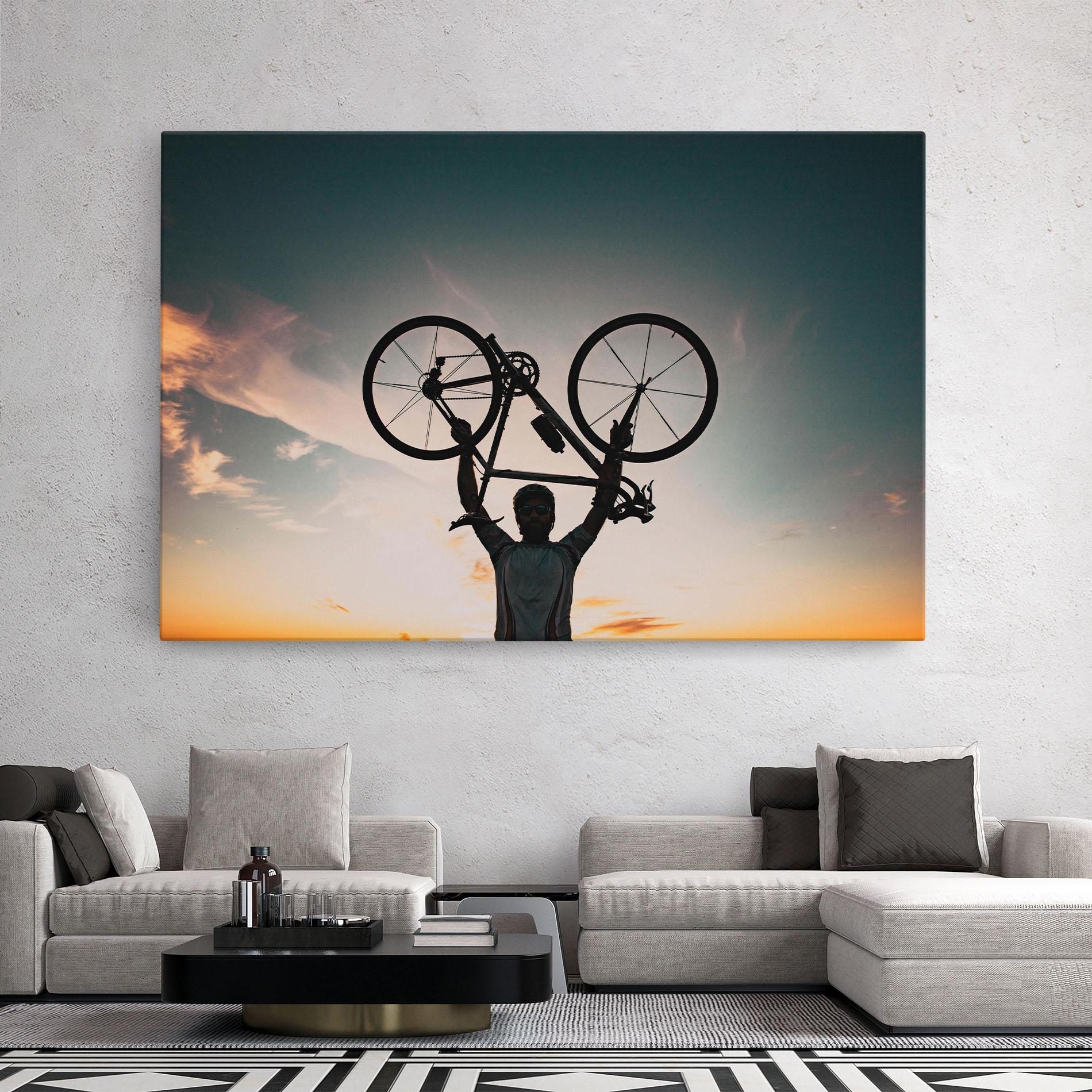 Leinwandbild Cycle Explor mockup 2