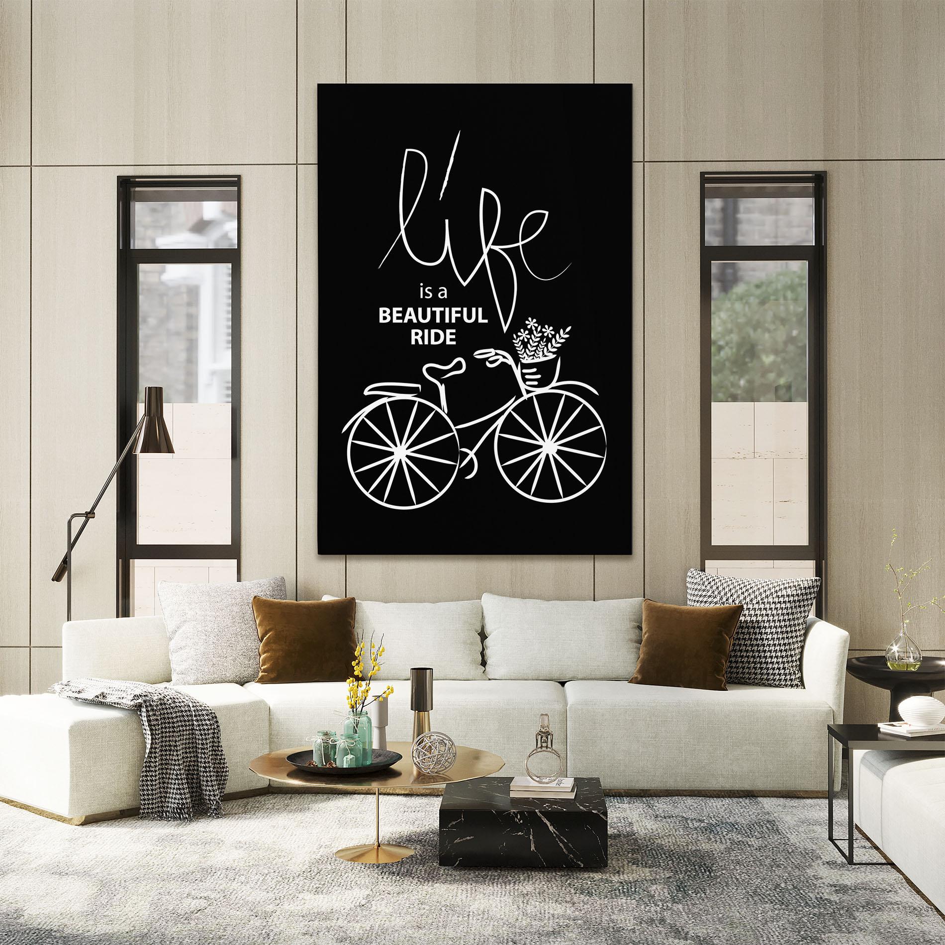 Leinwandbild Beautiful Ride mockup 2