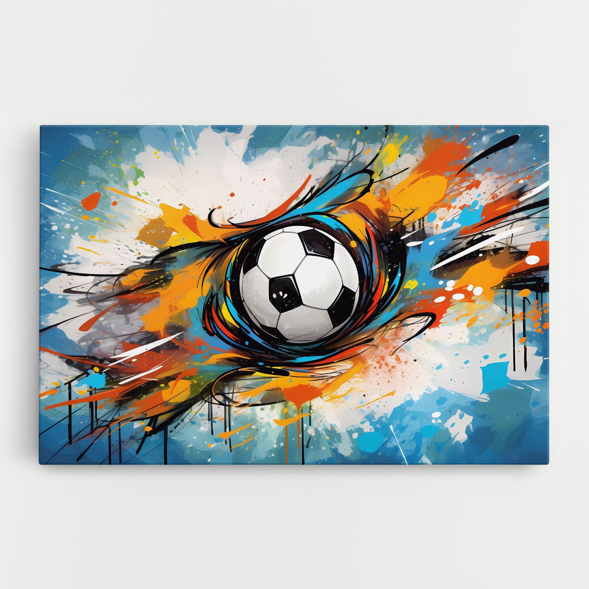 Football Flight Graffiti mockup 0