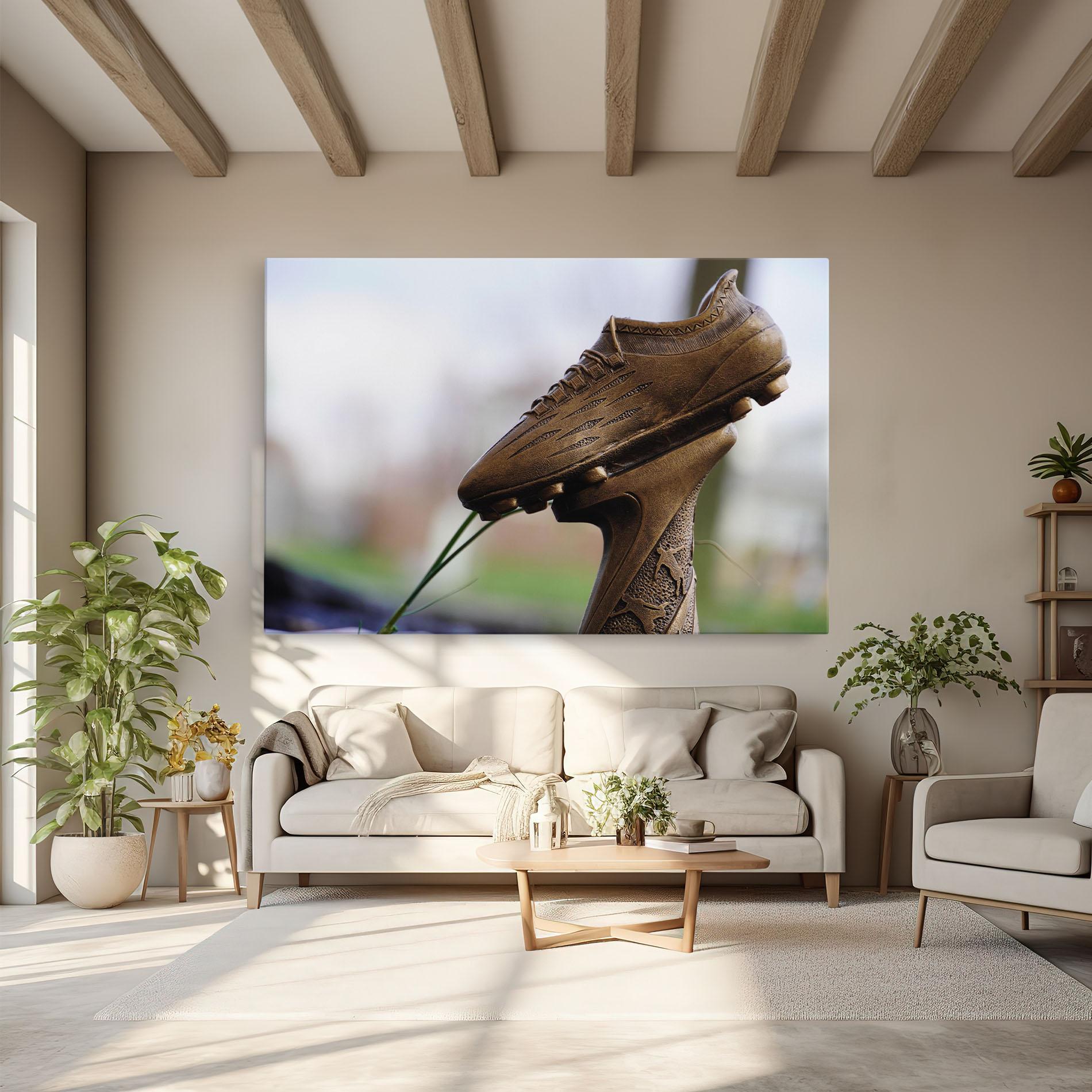 Leinwandbild Football Award mockup 6